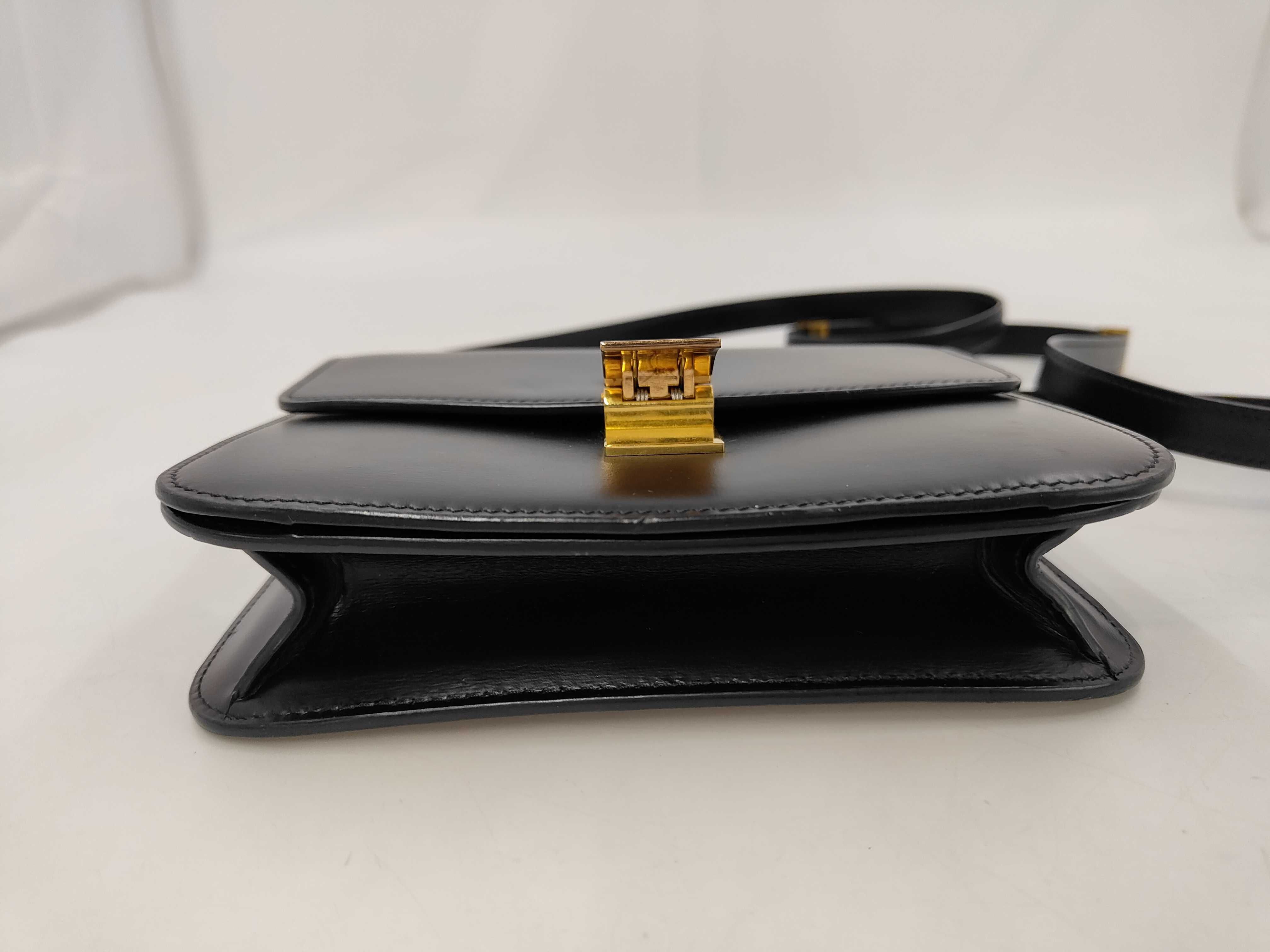 Classic Box Black Shoulder Bag — view 3