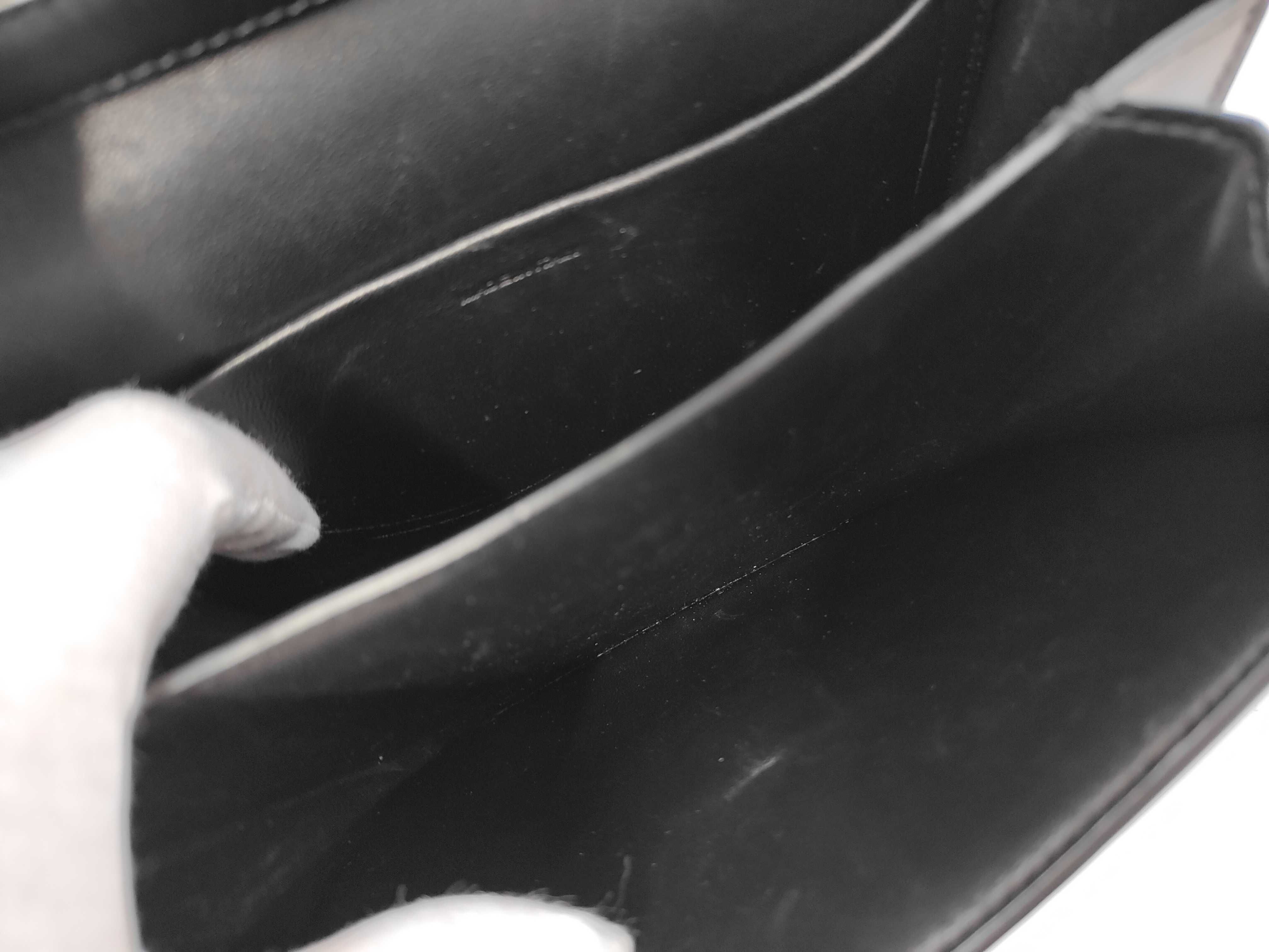 Classic Box Black Shoulder Bag — view 9