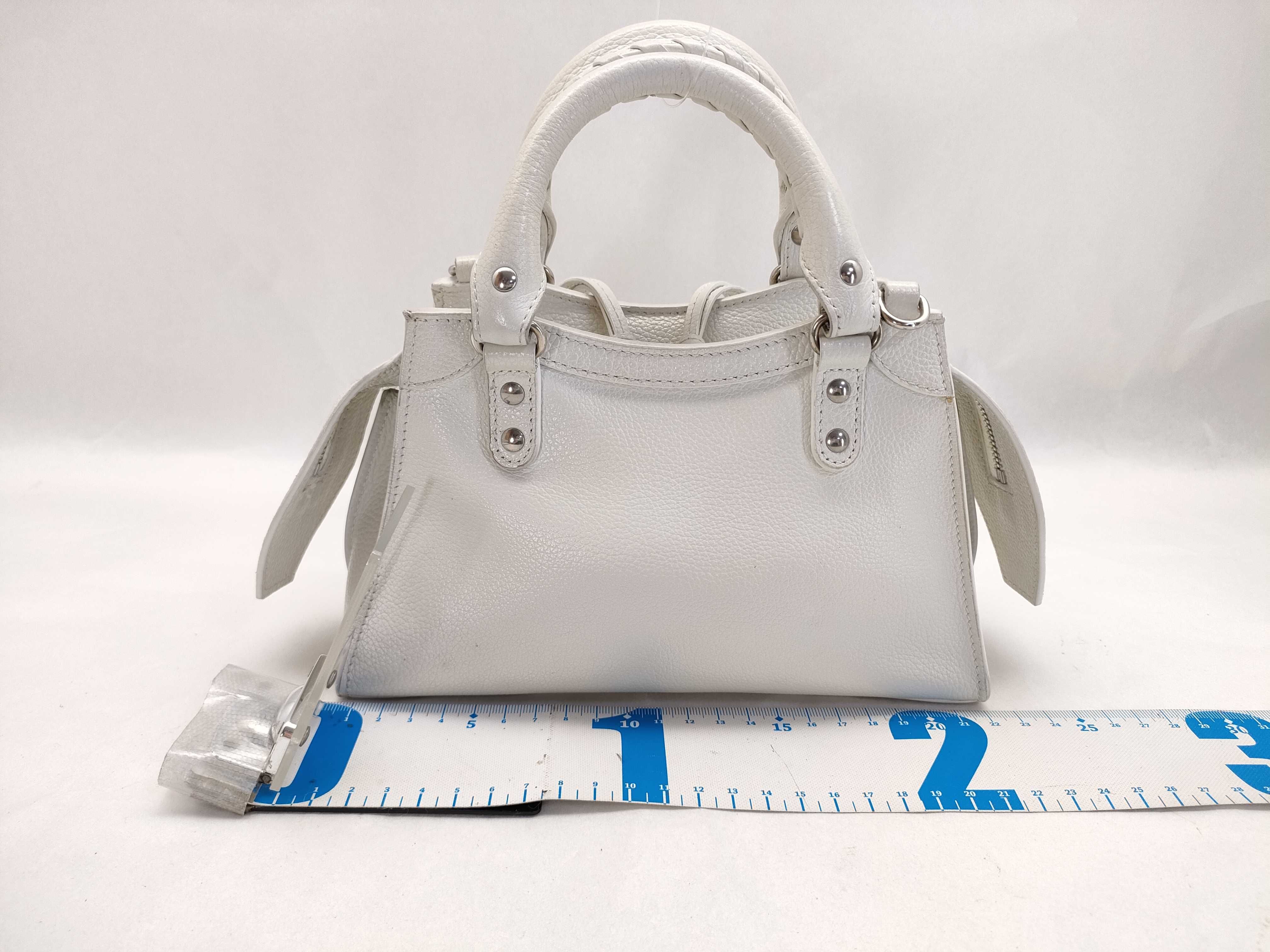 Mini Neo Classic City White 2-Way Handbag Leather 638524 Handbag — view 2