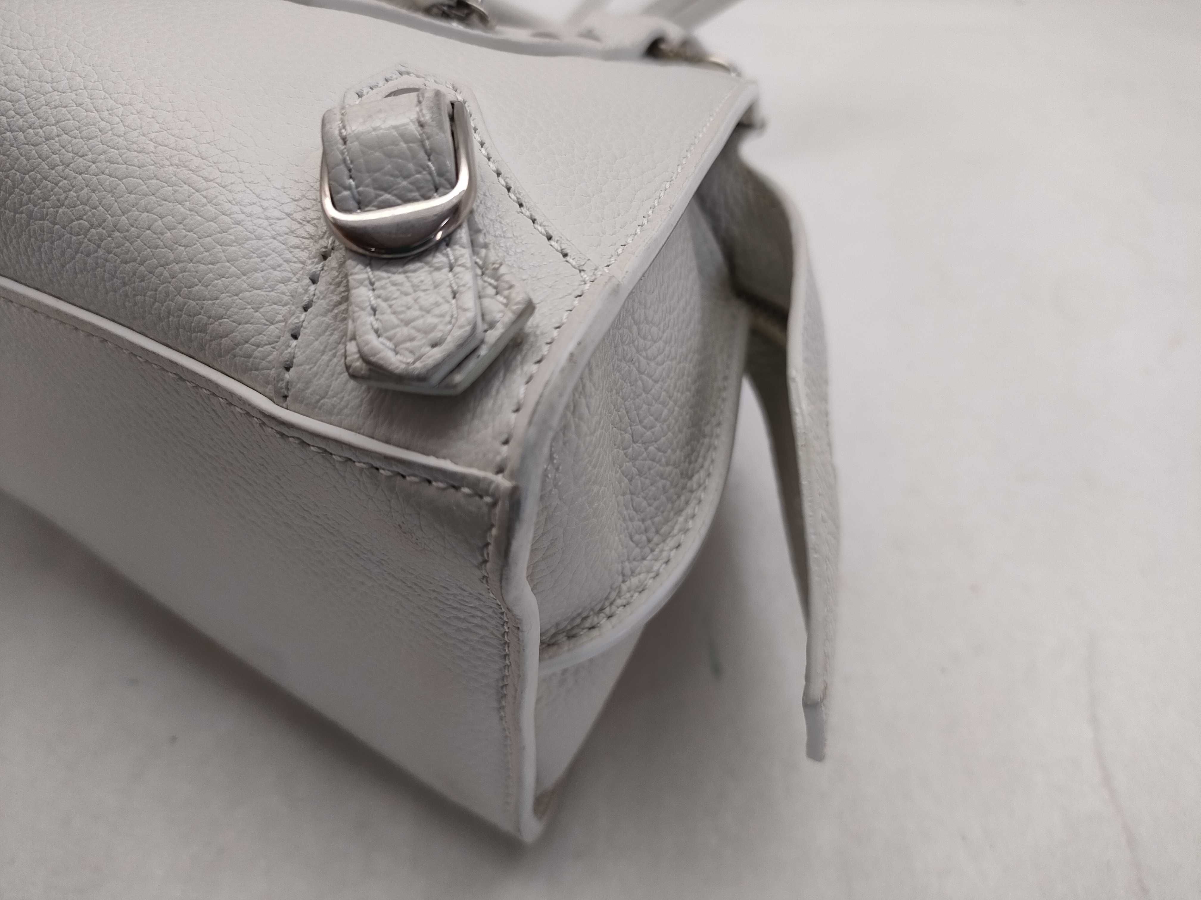 Mini Neo Classic City White 2-Way Handbag Leather 638524 Handbag — view 8