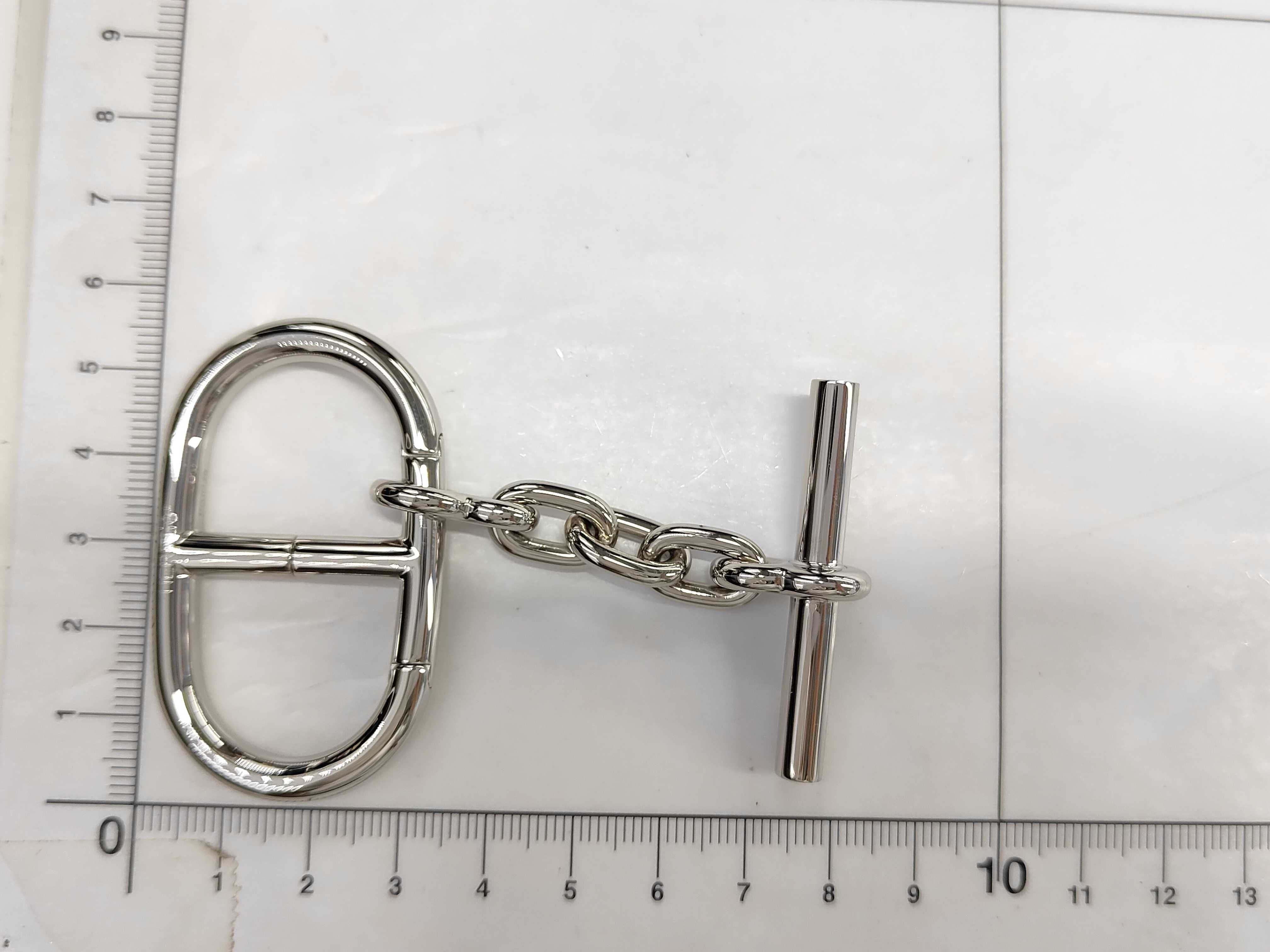 Chaine d'Ancre Keyring, Silver, Key Case — view 5