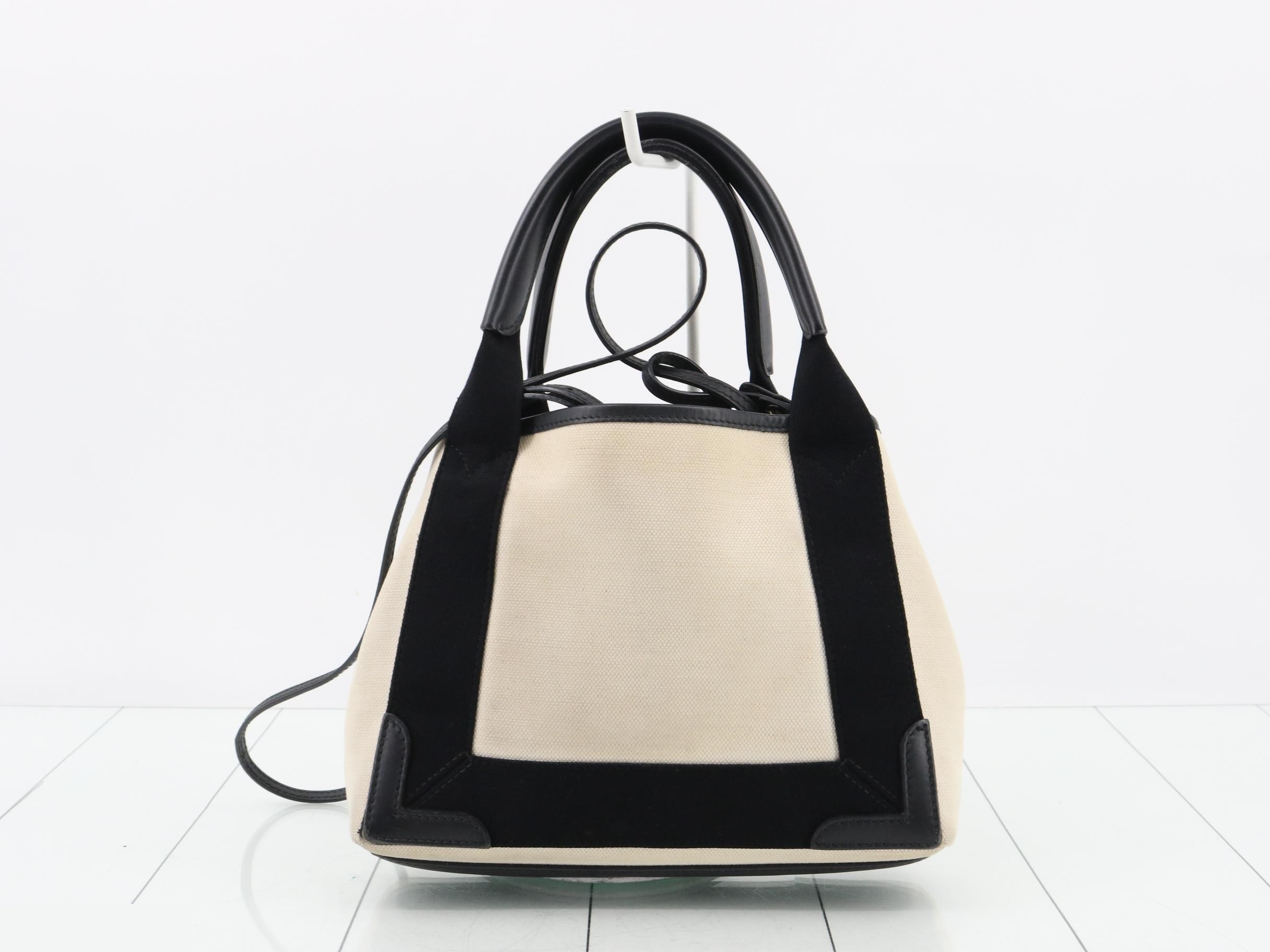 Navy Cabas 2-Way Shoulder Bag with Pouch — view 2
