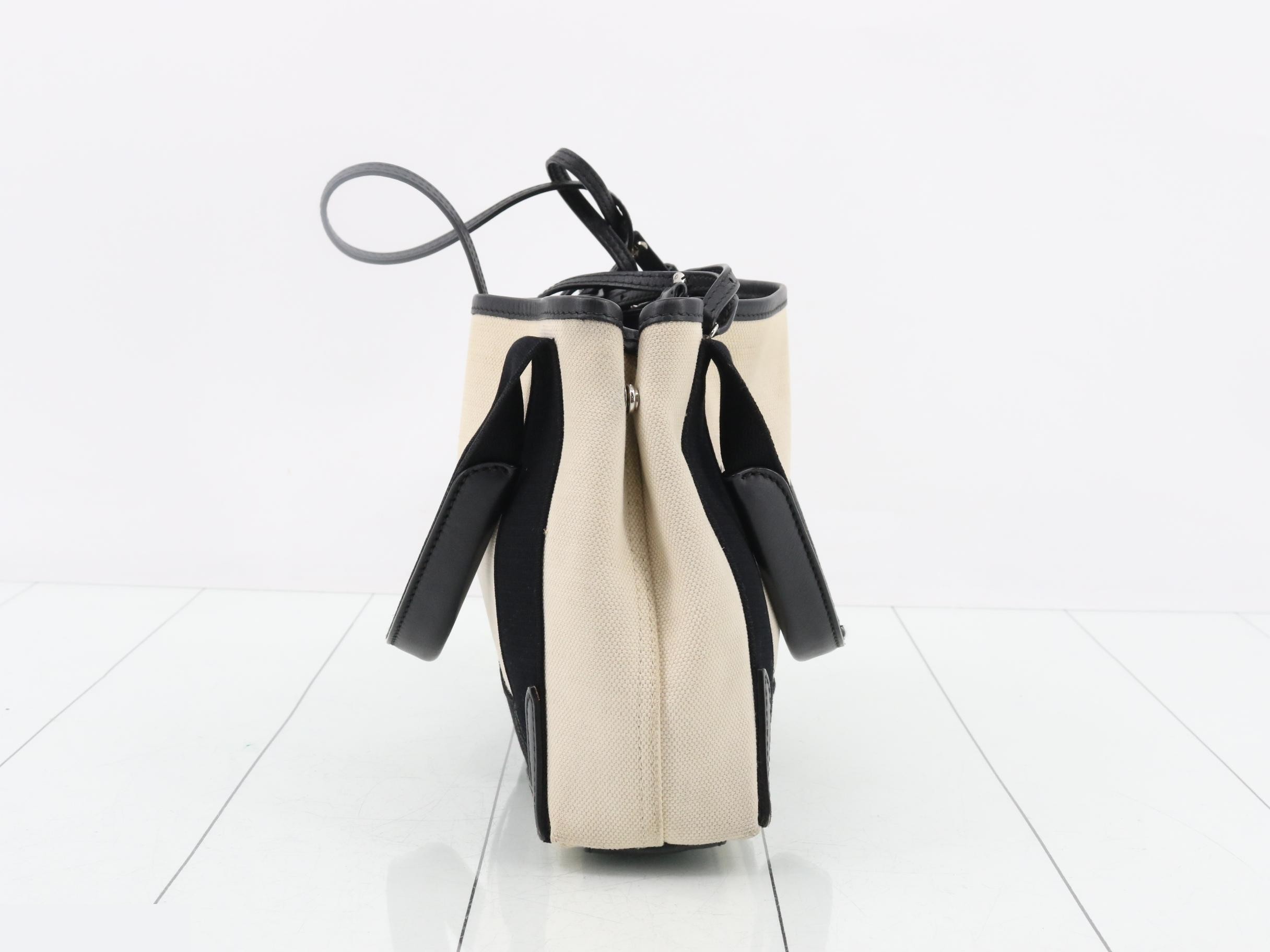 Navy Cabas 2-Way Shoulder Bag with Pouch — view 3