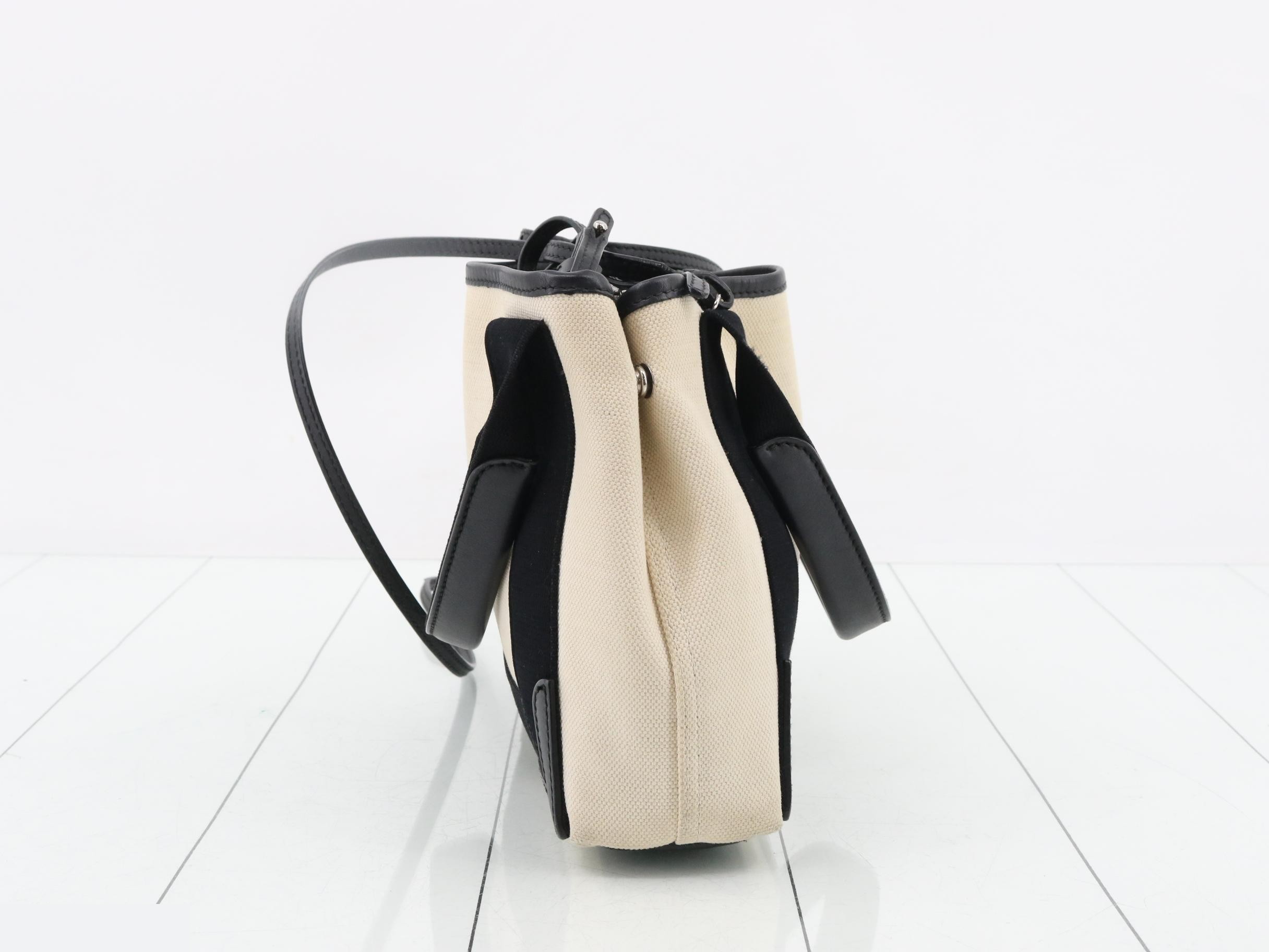 Navy Cabas 2-Way Shoulder Bag with Pouch — view 4