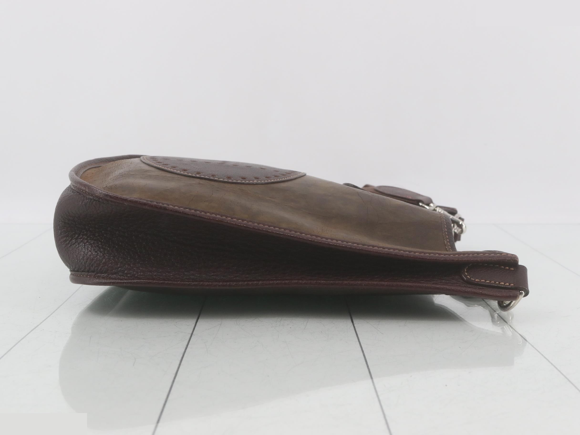 Evelyn, D stamp, silver hardware — view 3