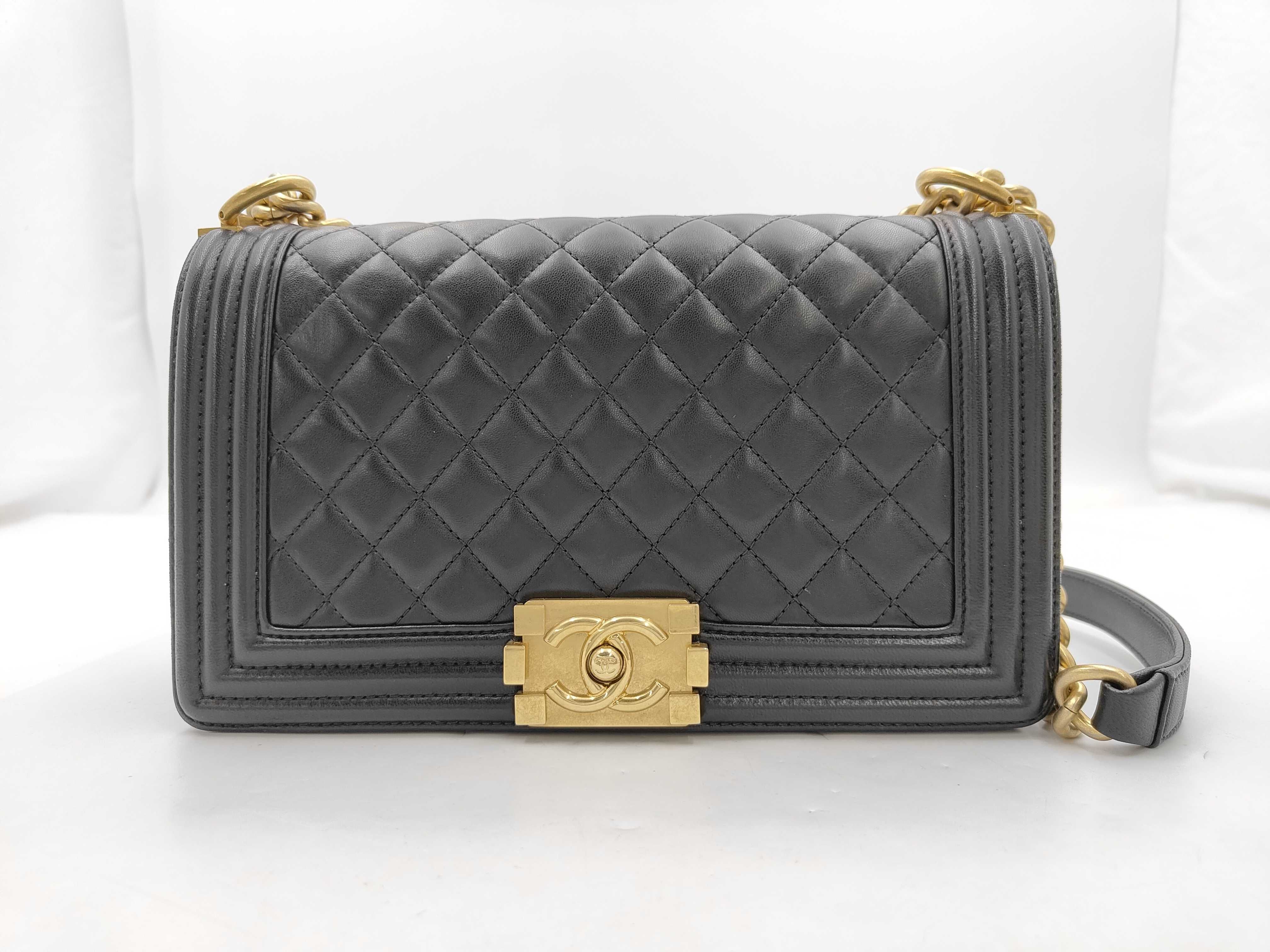 Boy Chanel Matelassé Lambskin Shoulder Bag