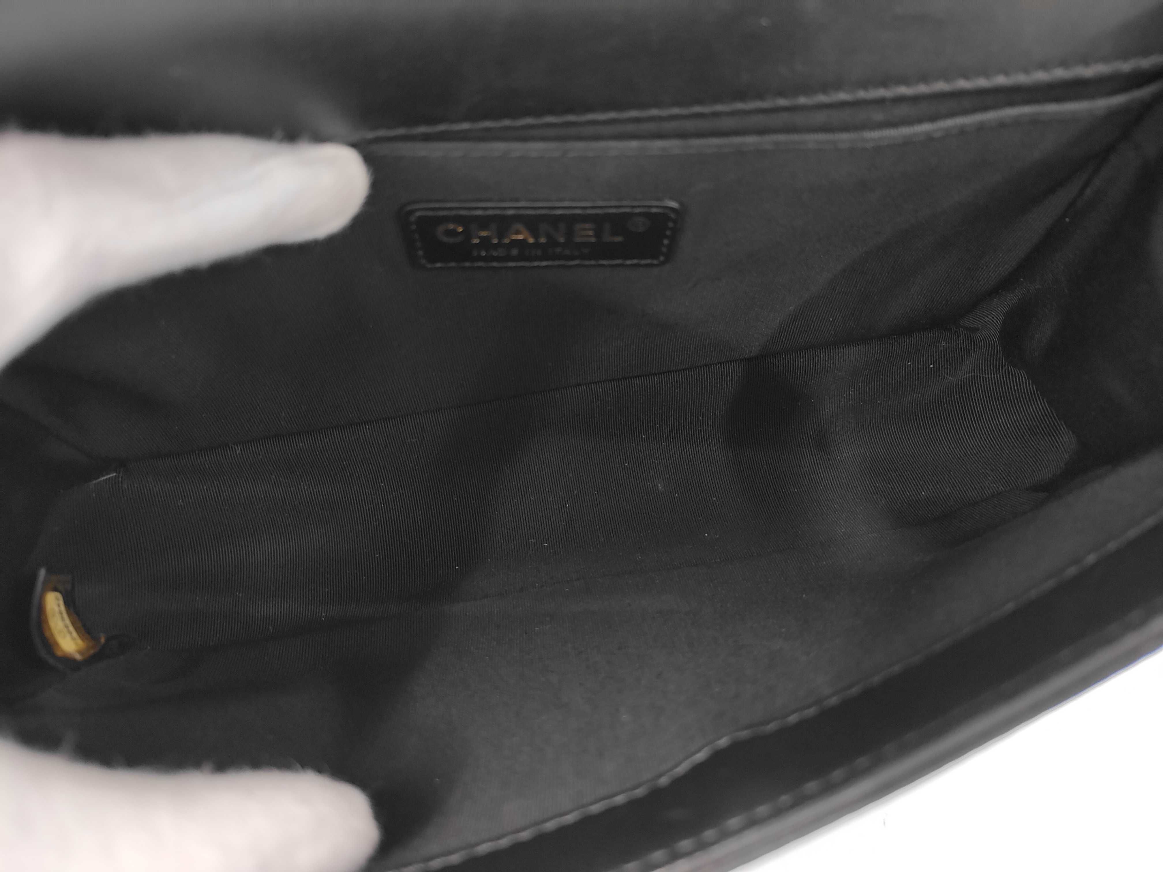 Boy Chanel Matelassé Lambskin Shoulder Bag — view 9