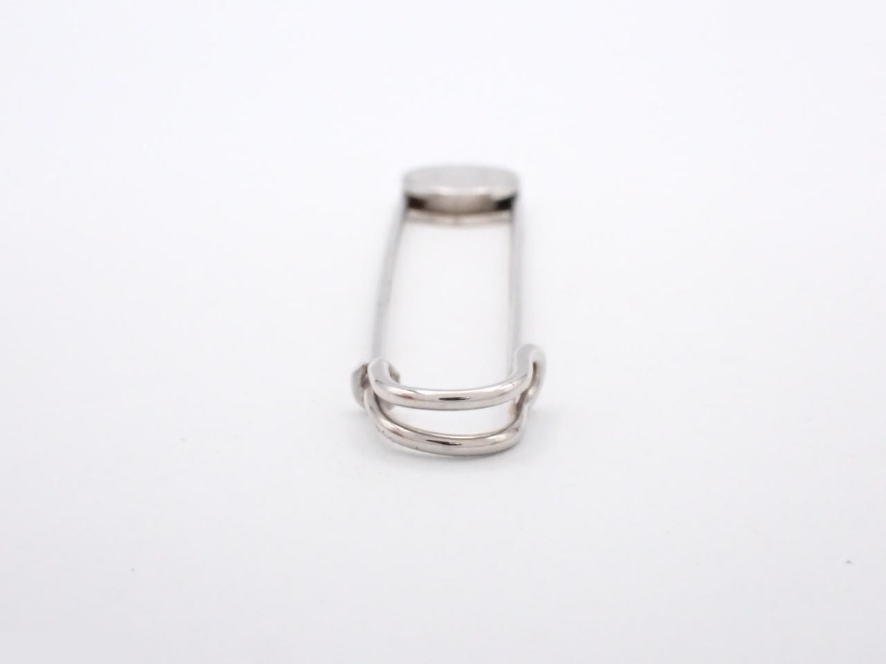 Silver pin brooch — view 3
