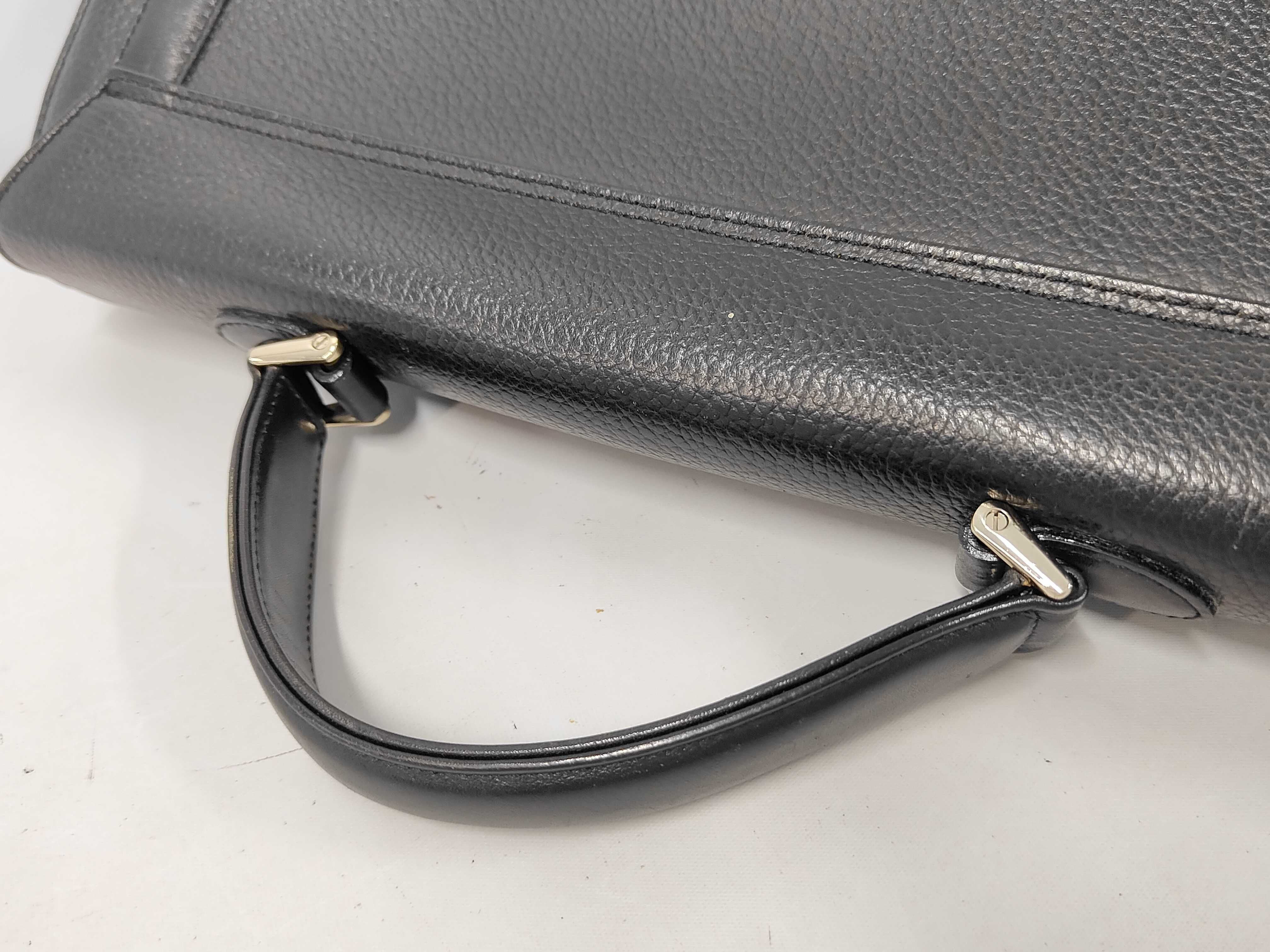Leather Nova Check Second Bag Handbag — view 5
