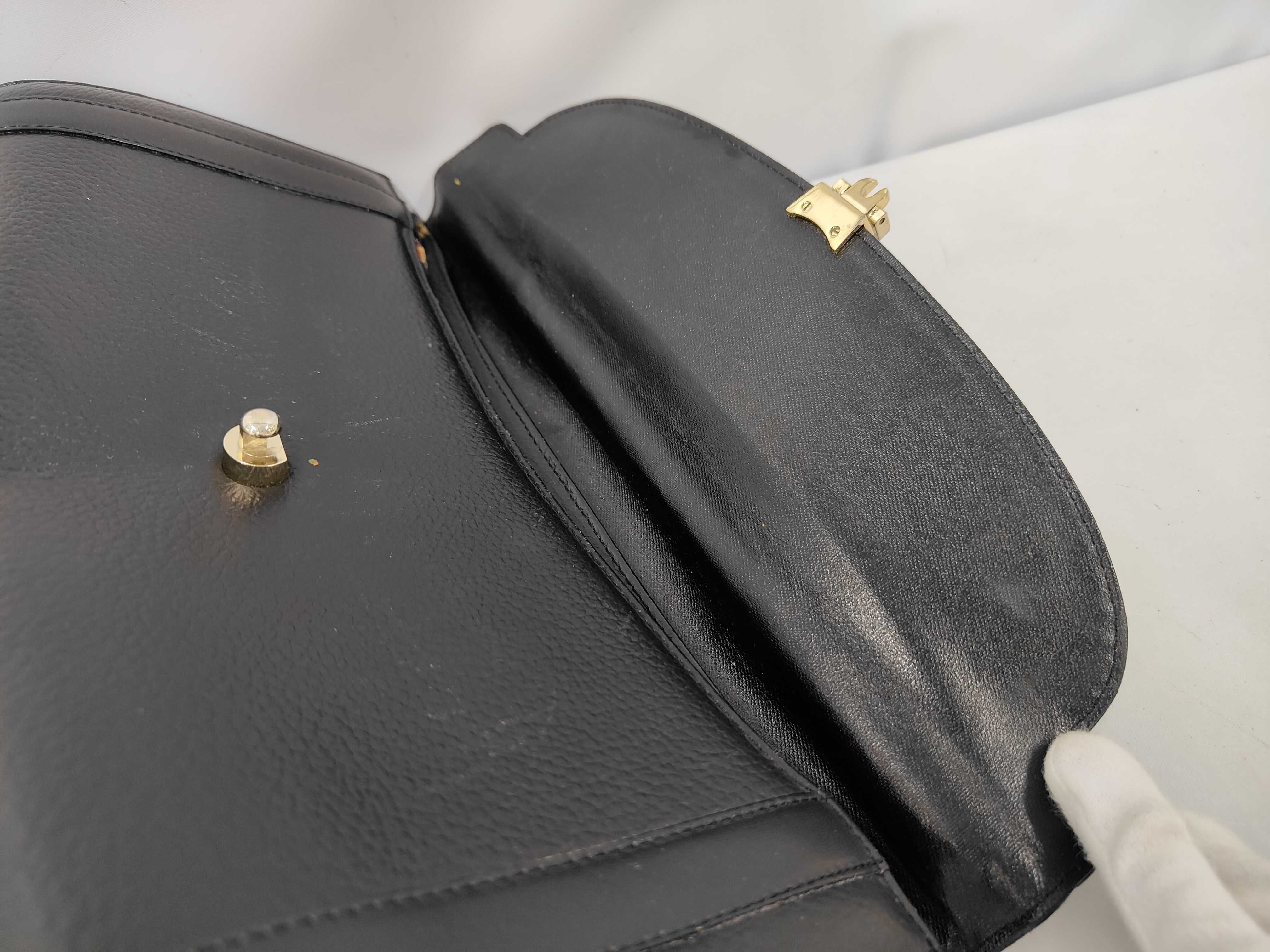 Leather Nova Check Second Bag Handbag — view 8