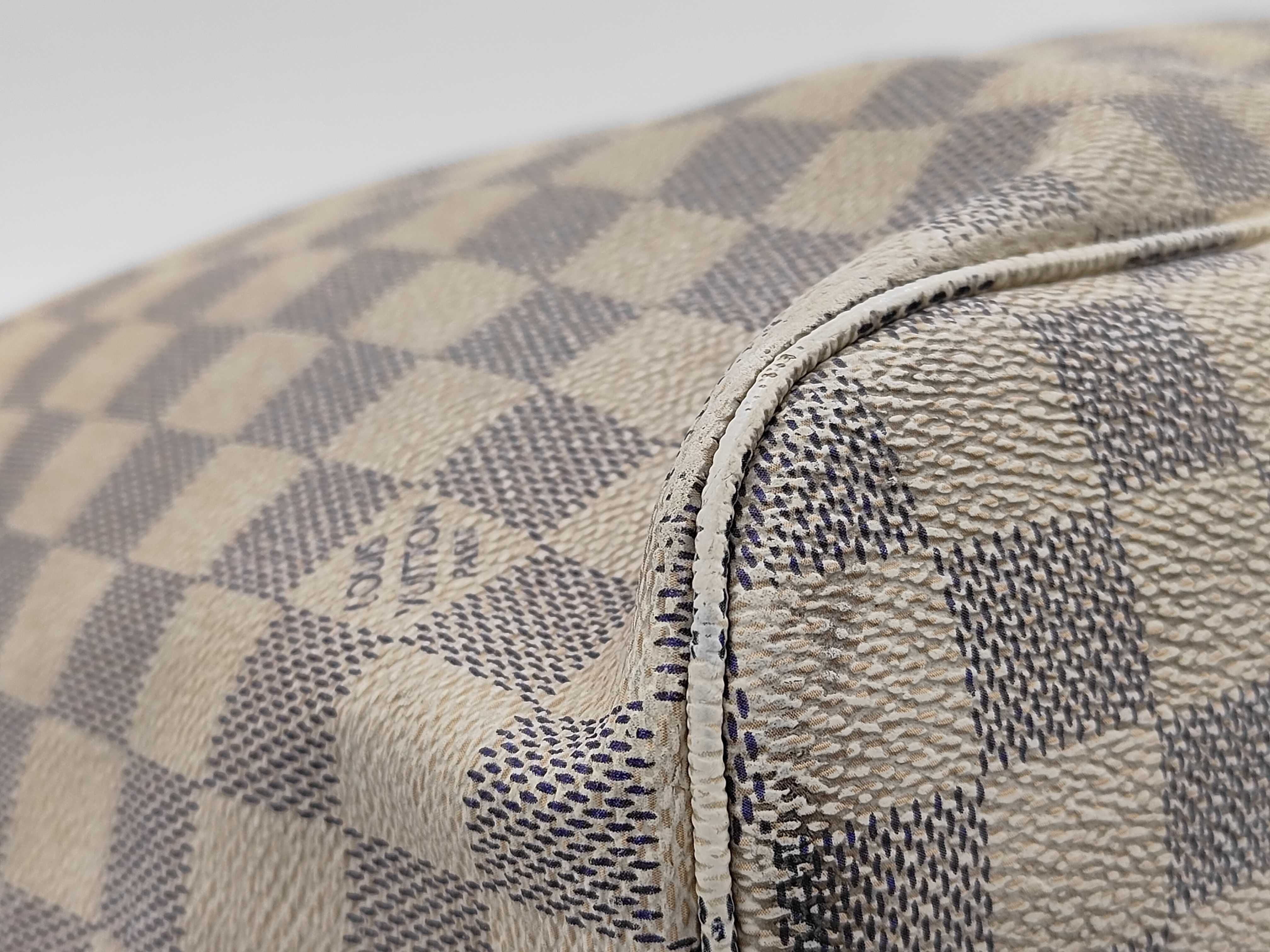 LV Neverfull MM N41361 Damier Azur Tote Bag — view 6