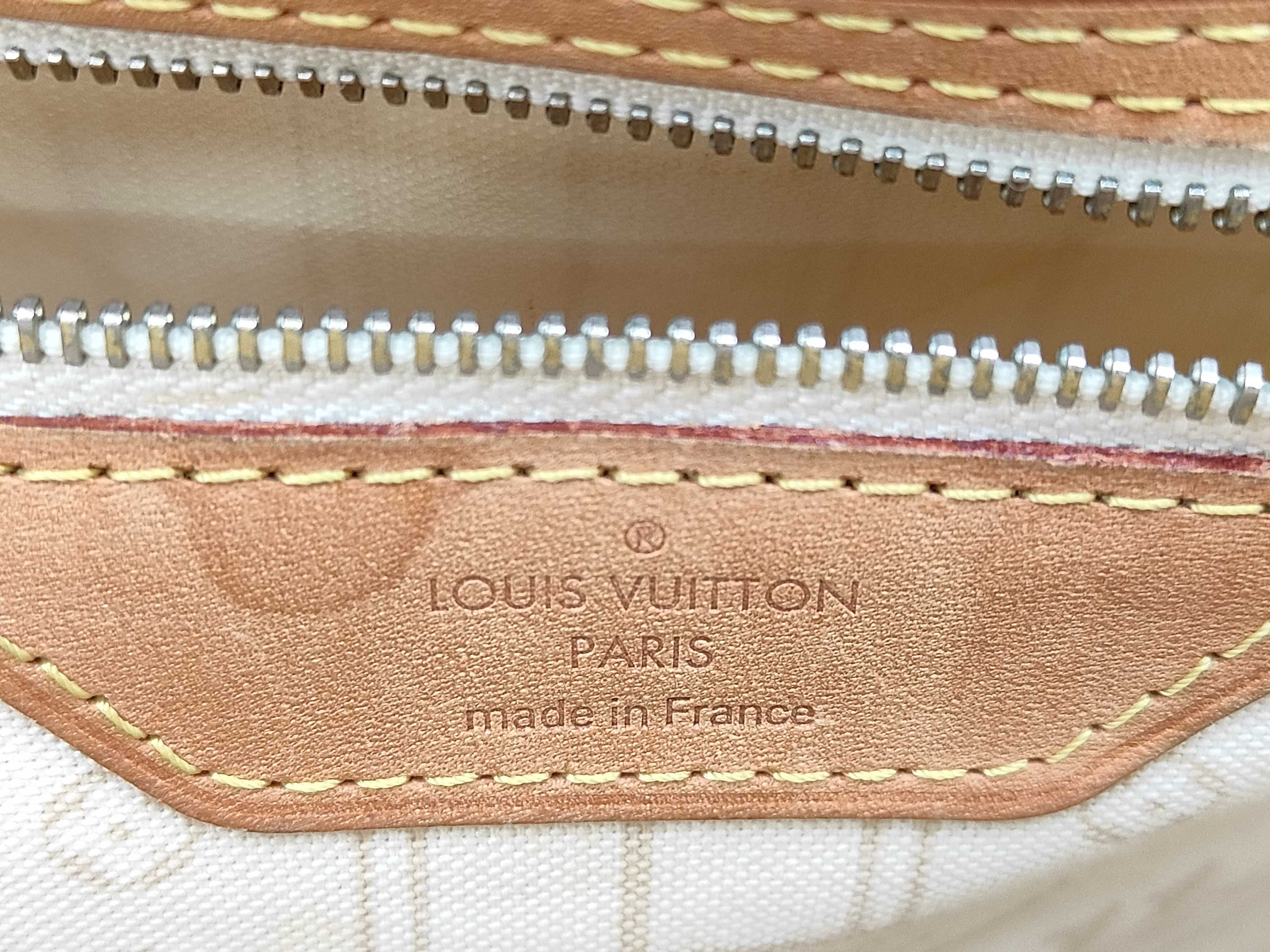 LV Neverfull MM N41361 Damier Azur Tote Bag — view 10