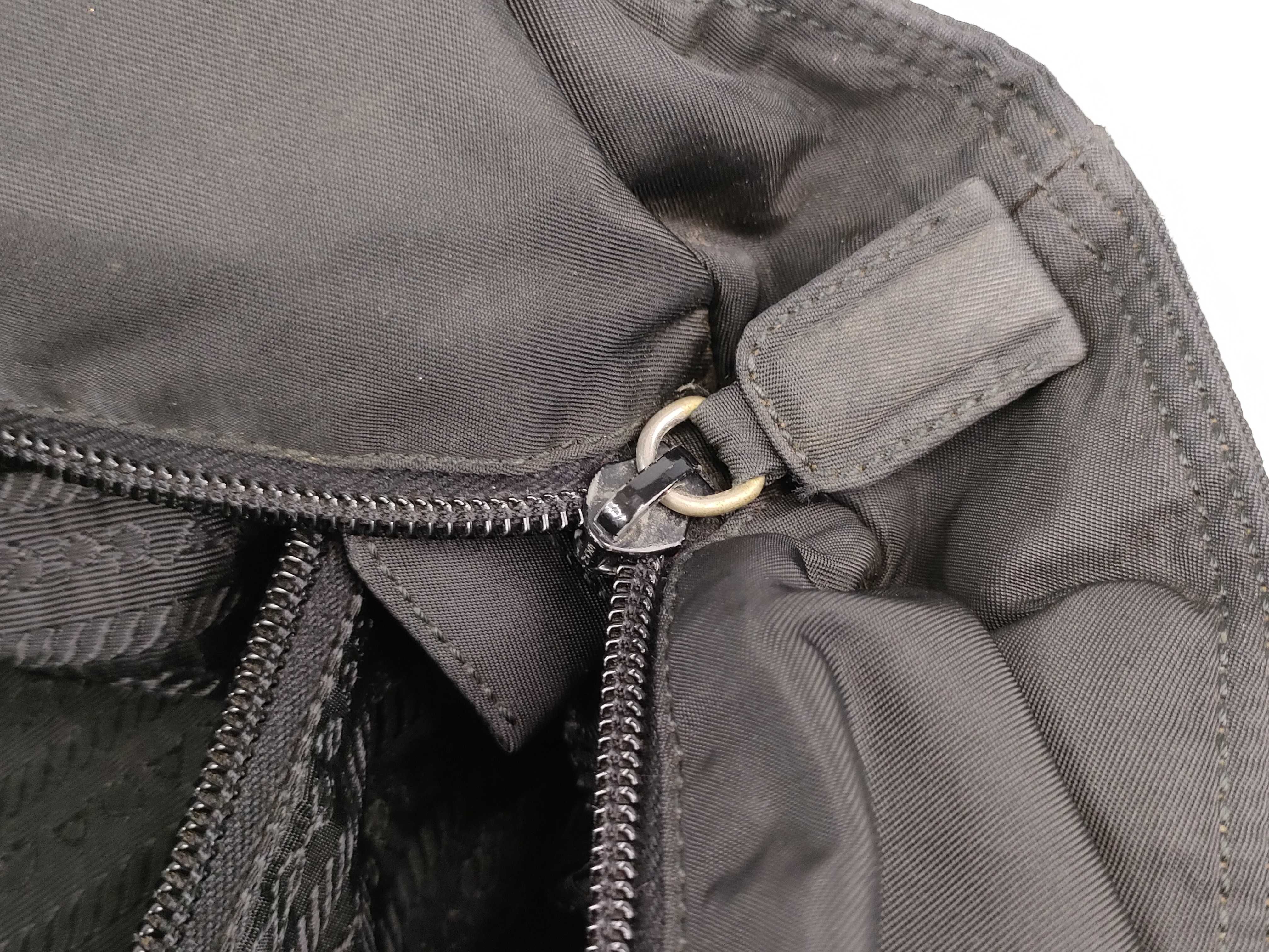 Nylon Prada Triangle Logo Nylon Tote Bag — view 13