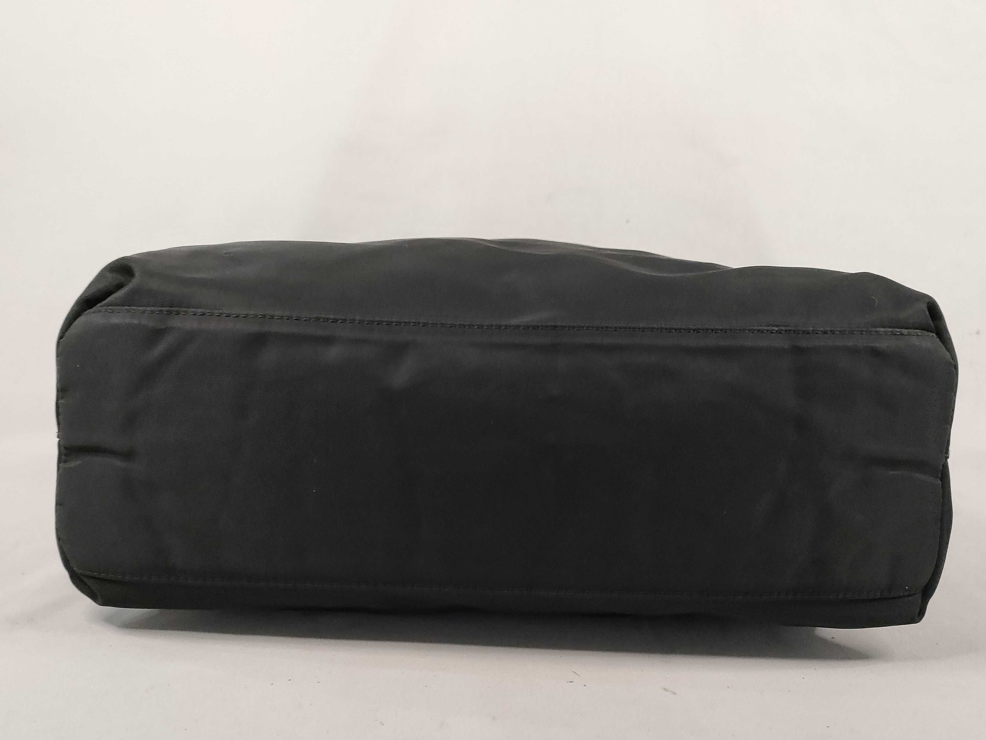 Nylon Prada Triangle Logo Nylon Tote Bag — view 7