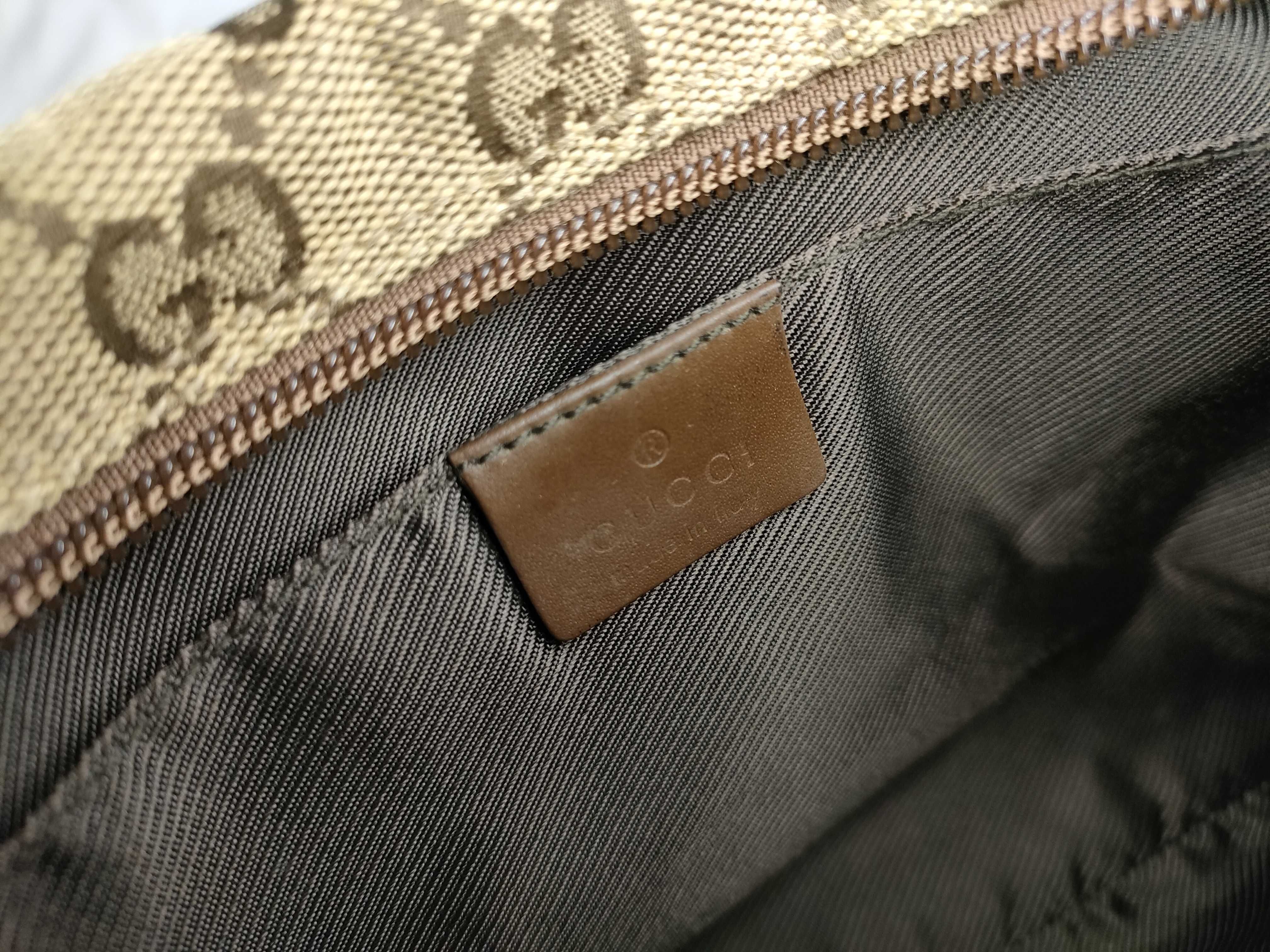 GG Canvas Shoulder Bag, Canvas, Brown Shoulder Bag — view 12