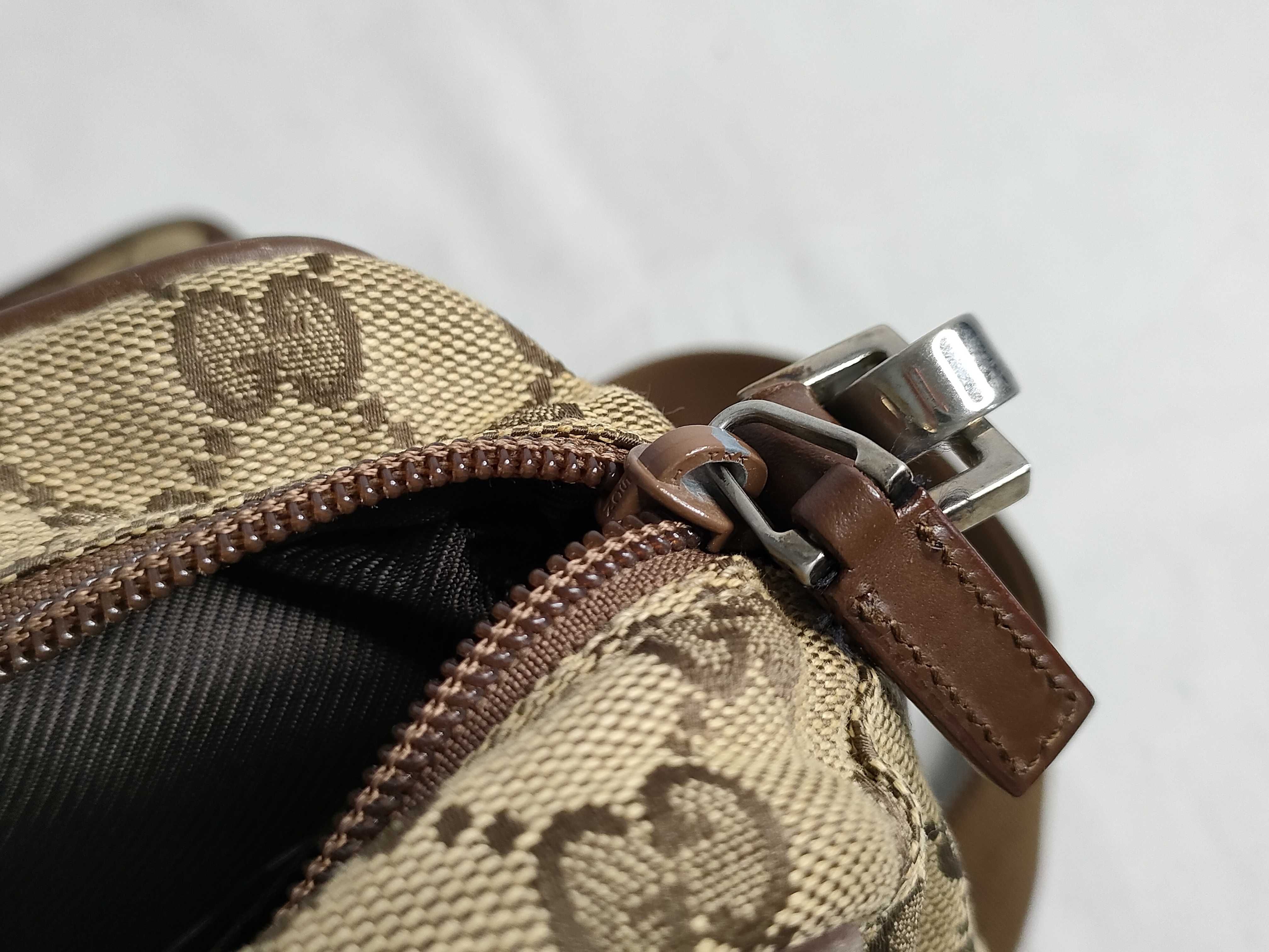 GG Canvas Shoulder Bag, Canvas, Brown Shoulder Bag — view 14