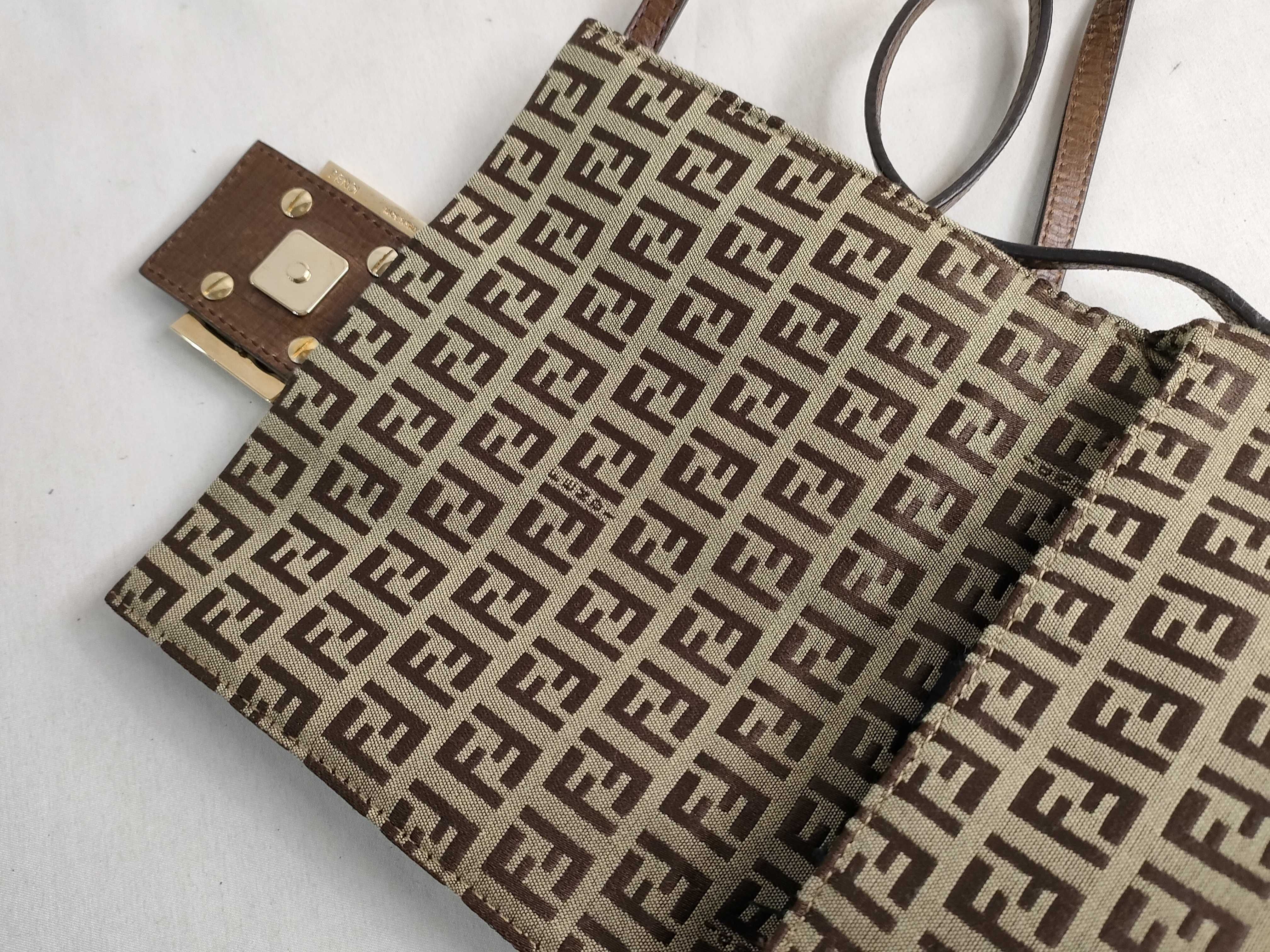 Zucchino Canvas Leather Shoulder Bag 8BT075 Shoulder Bag — view 8