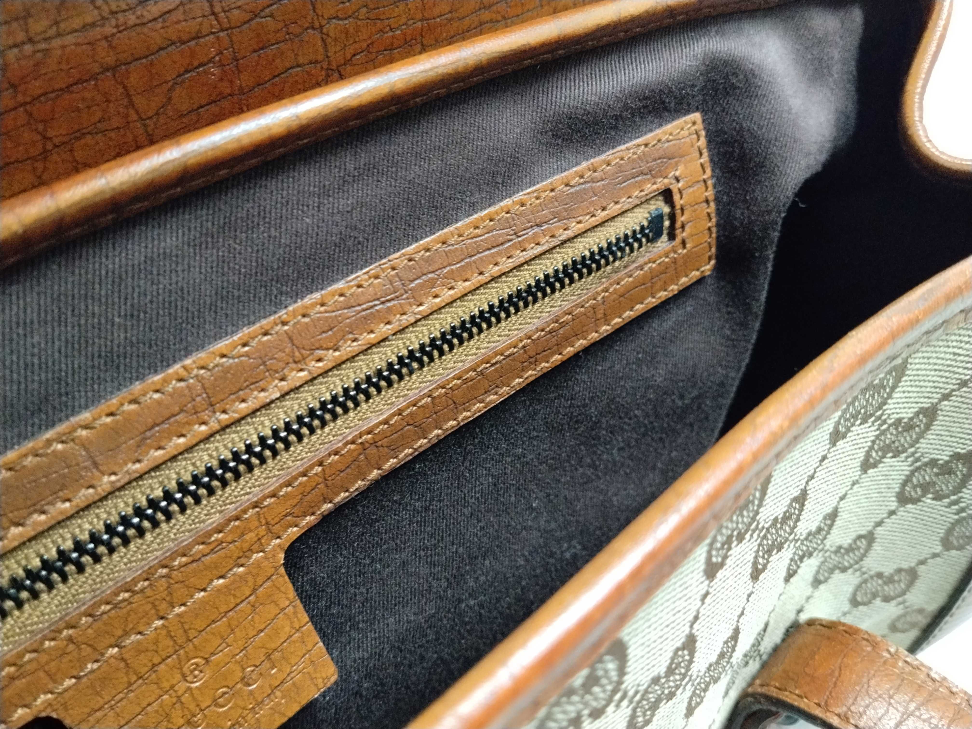 Bamboo GG Canvas Handbag 002058 — view 14