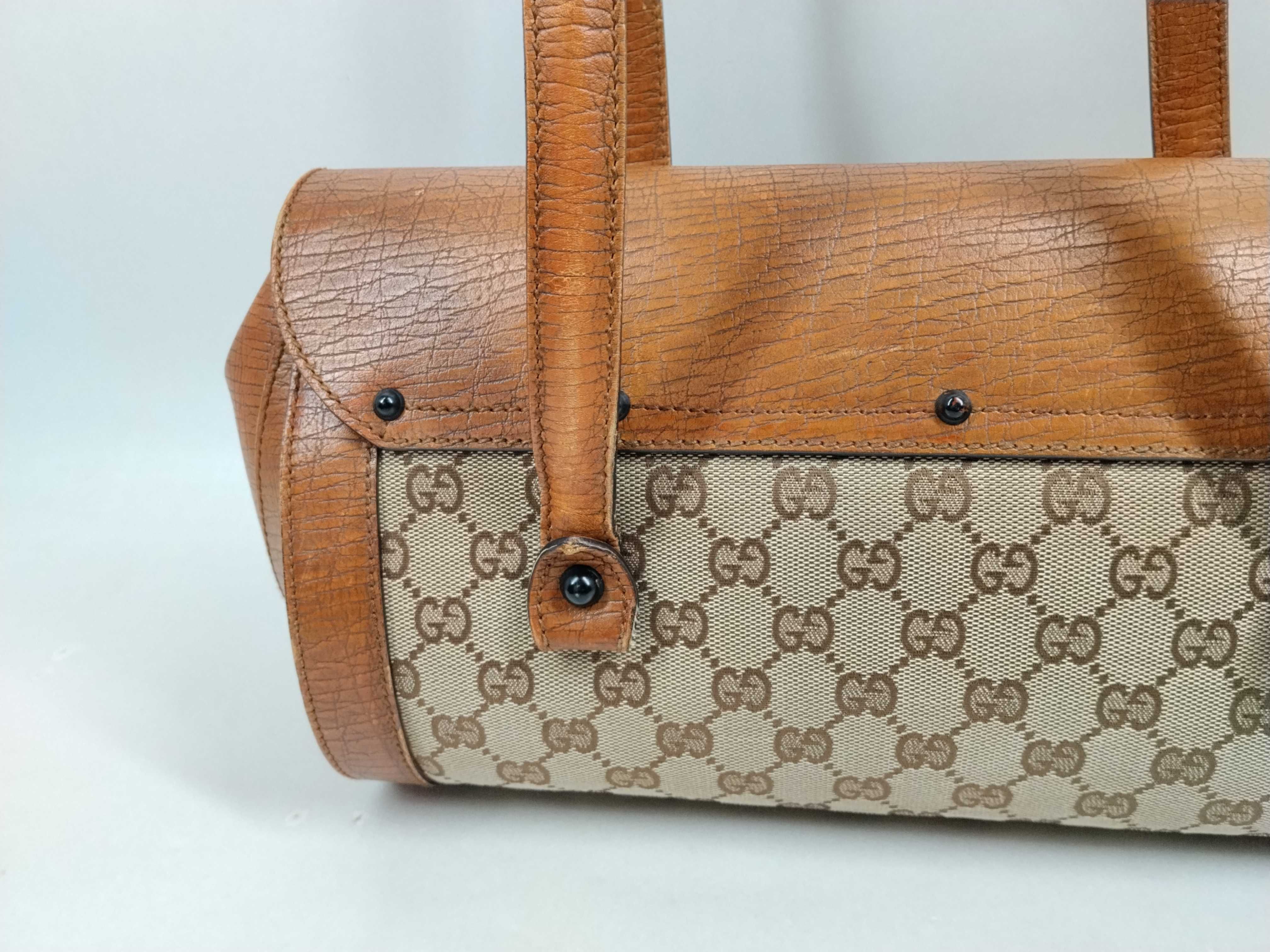 Bamboo GG Canvas Handbag 002058 — view 3