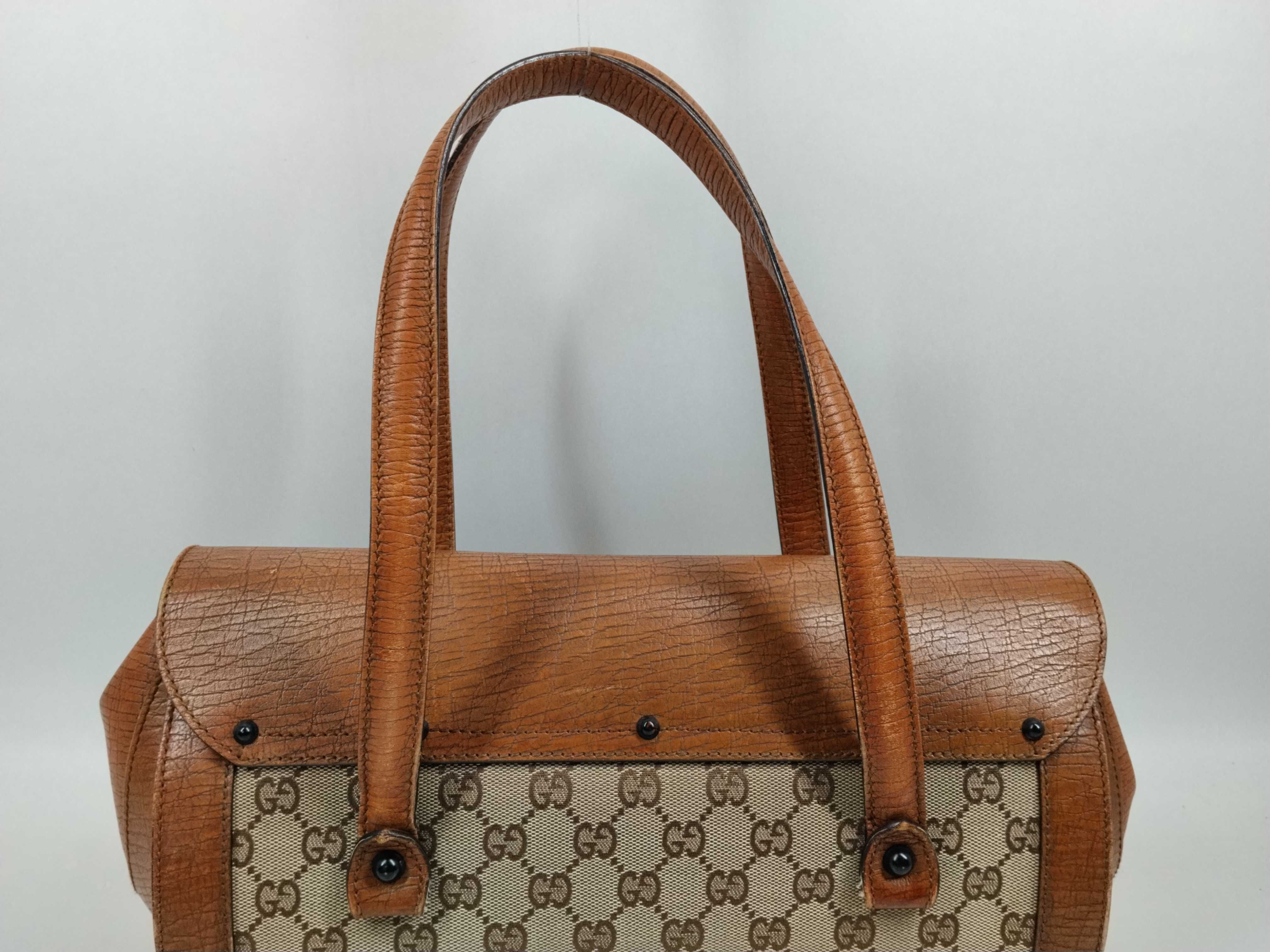 Bamboo GG Canvas Handbag 002058 — view 4