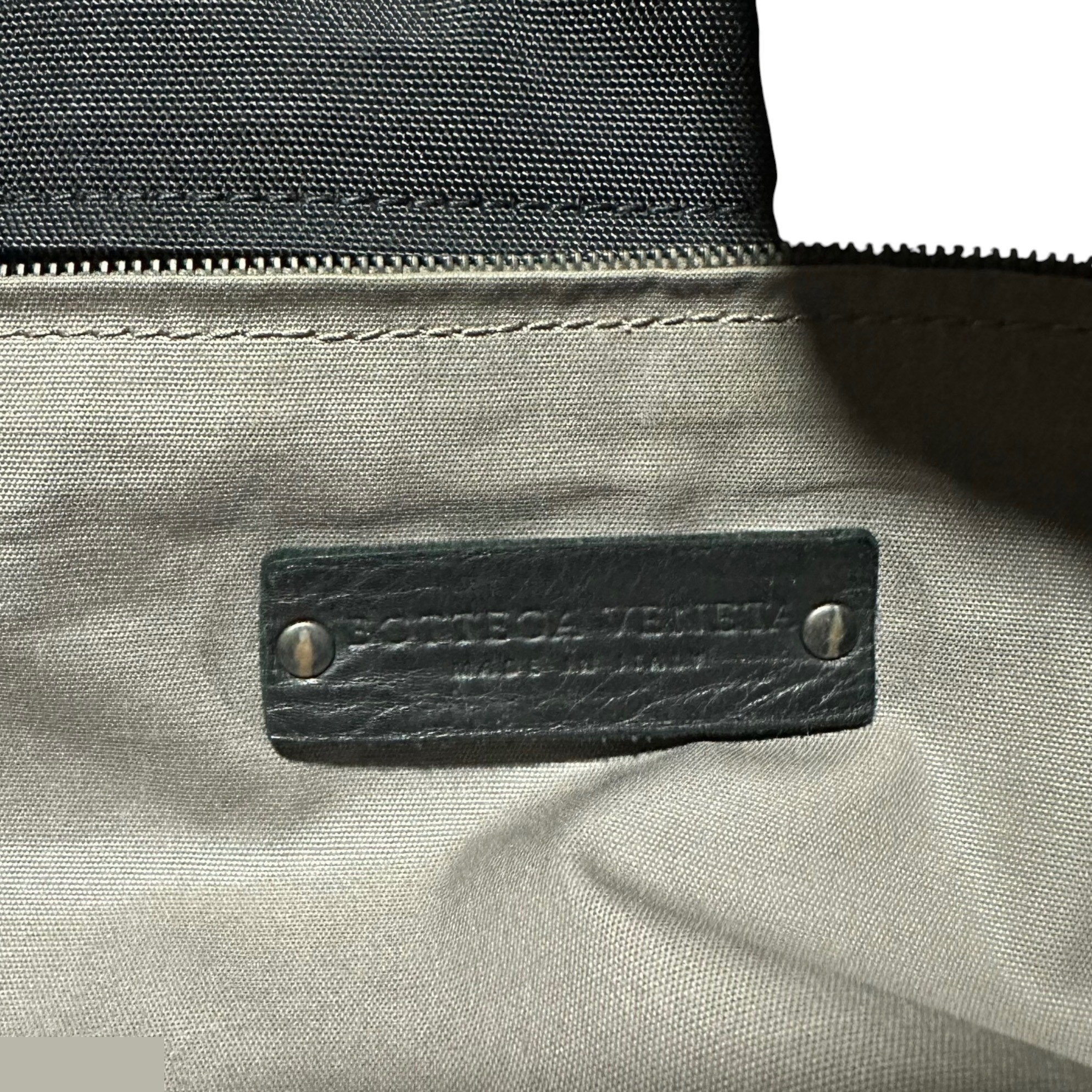 High-tech canvas intrecciato tote bag — view 12
