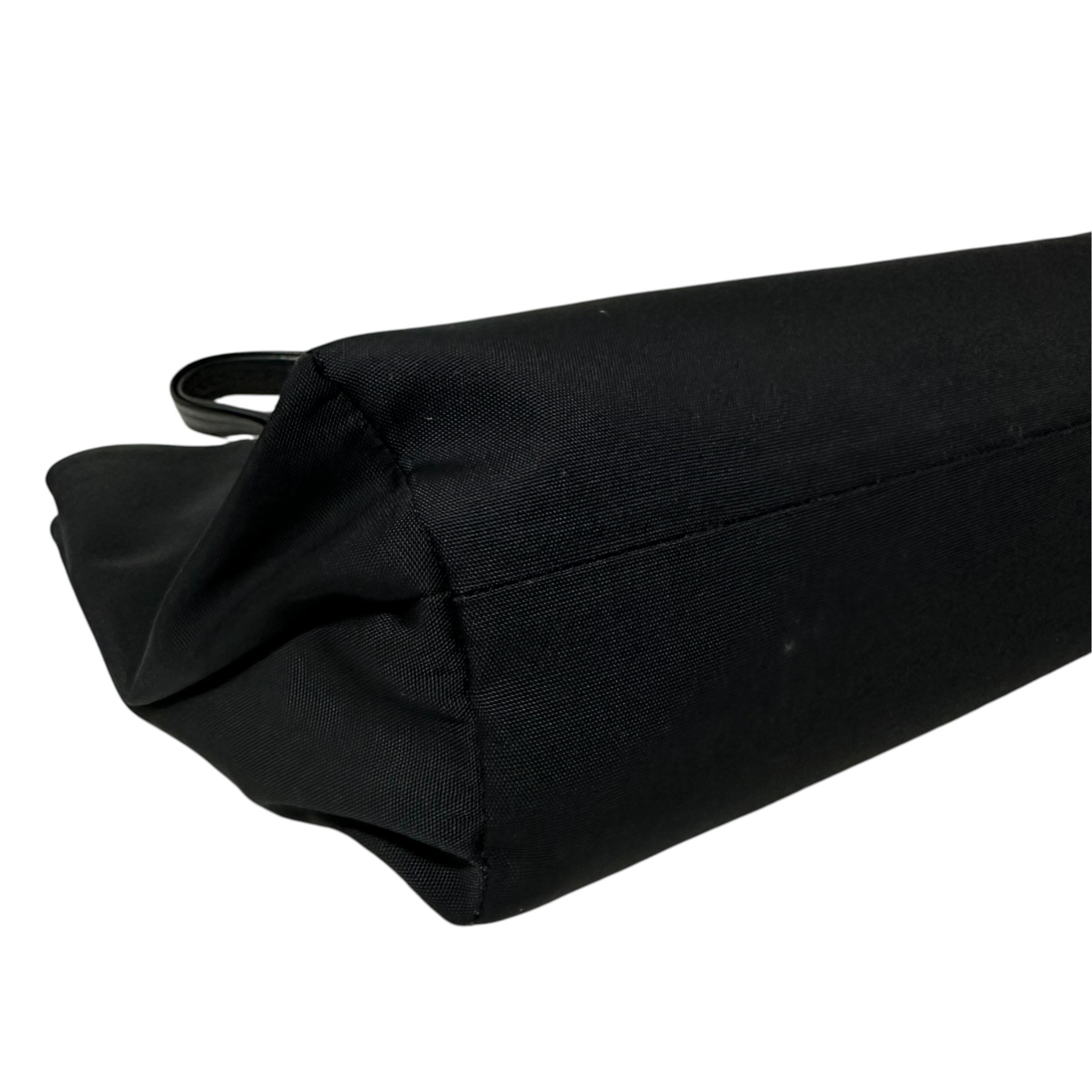 High-tech canvas intrecciato tote bag — view 8