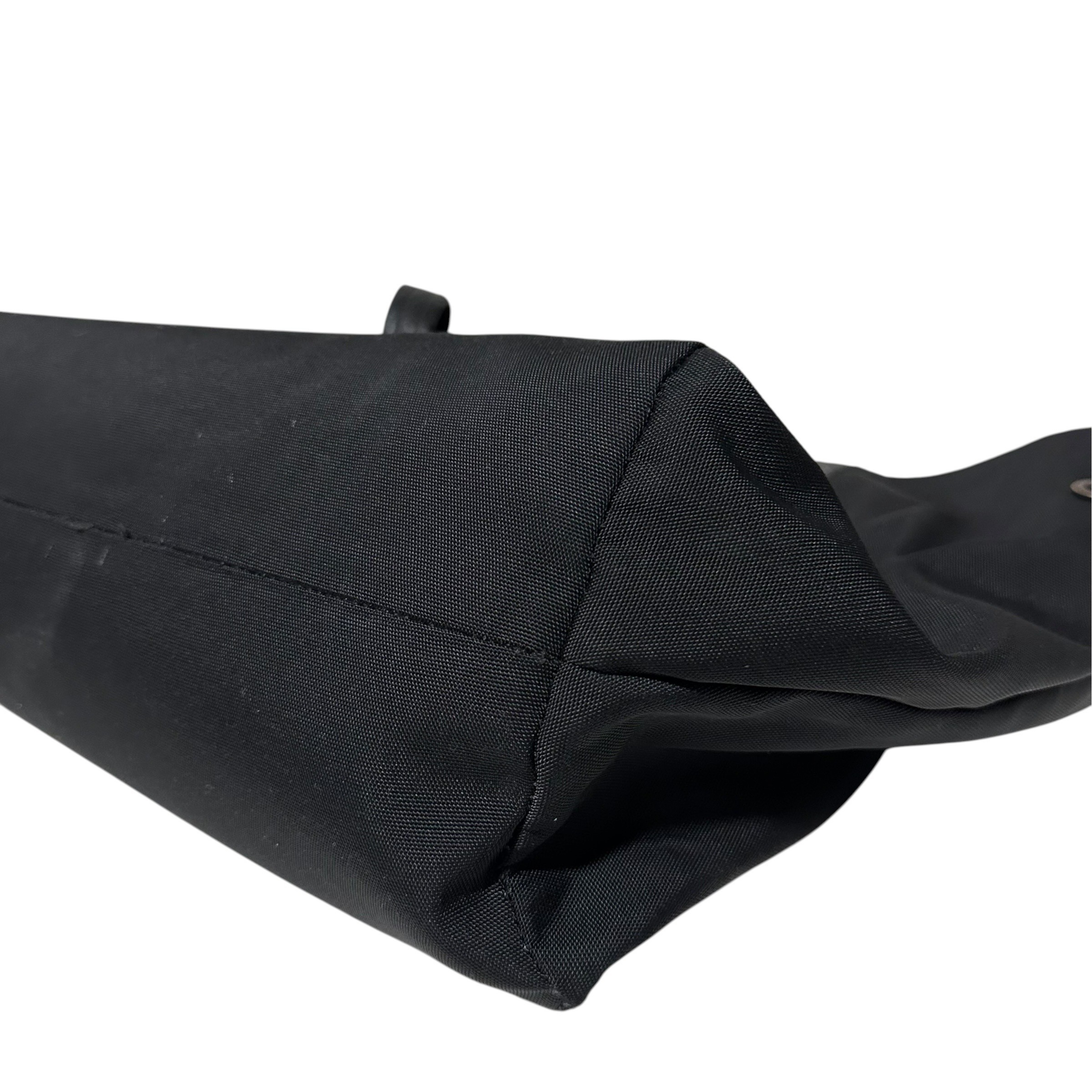 High-tech canvas intrecciato tote bag — view 9