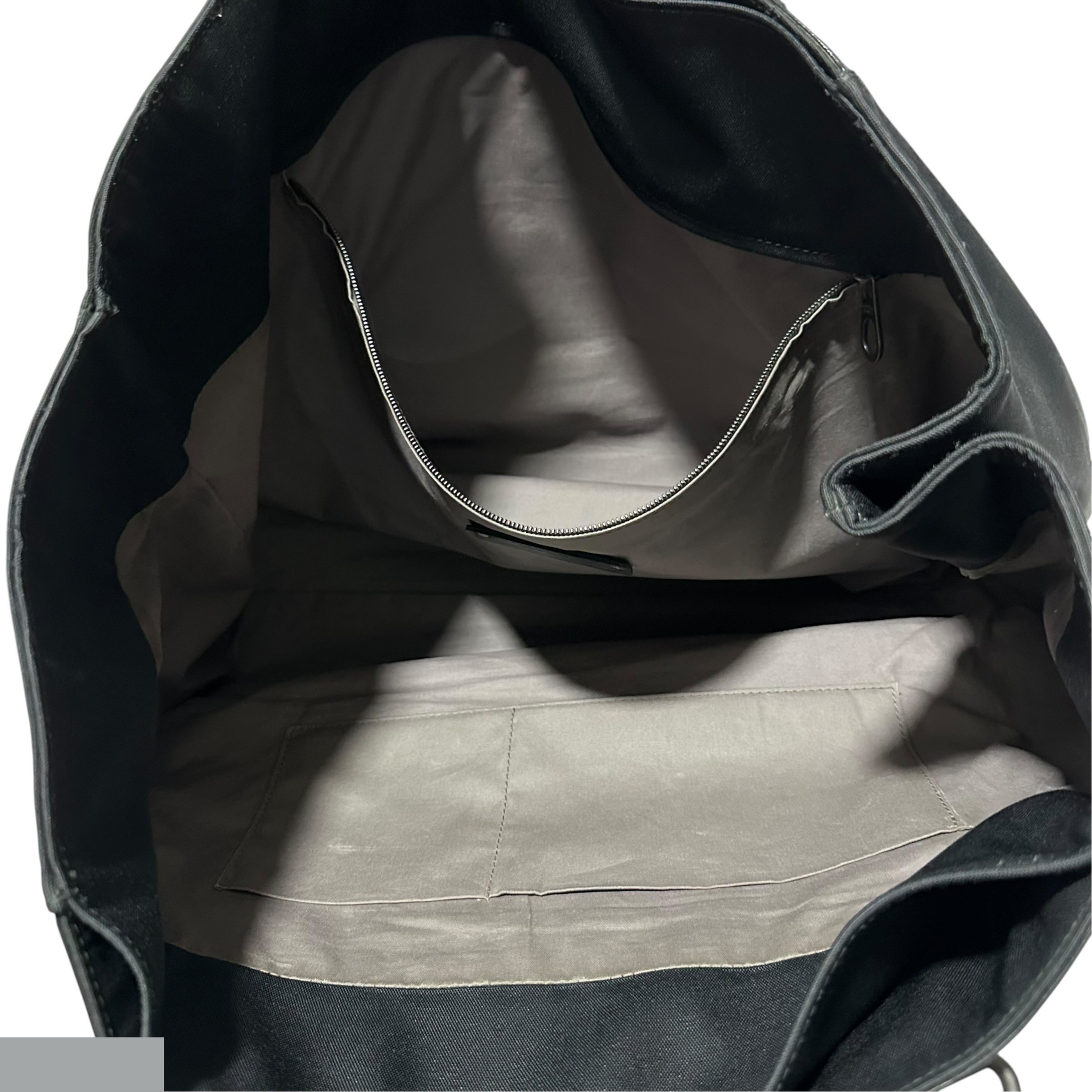 High-tech canvas intrecciato tote bag — view 10