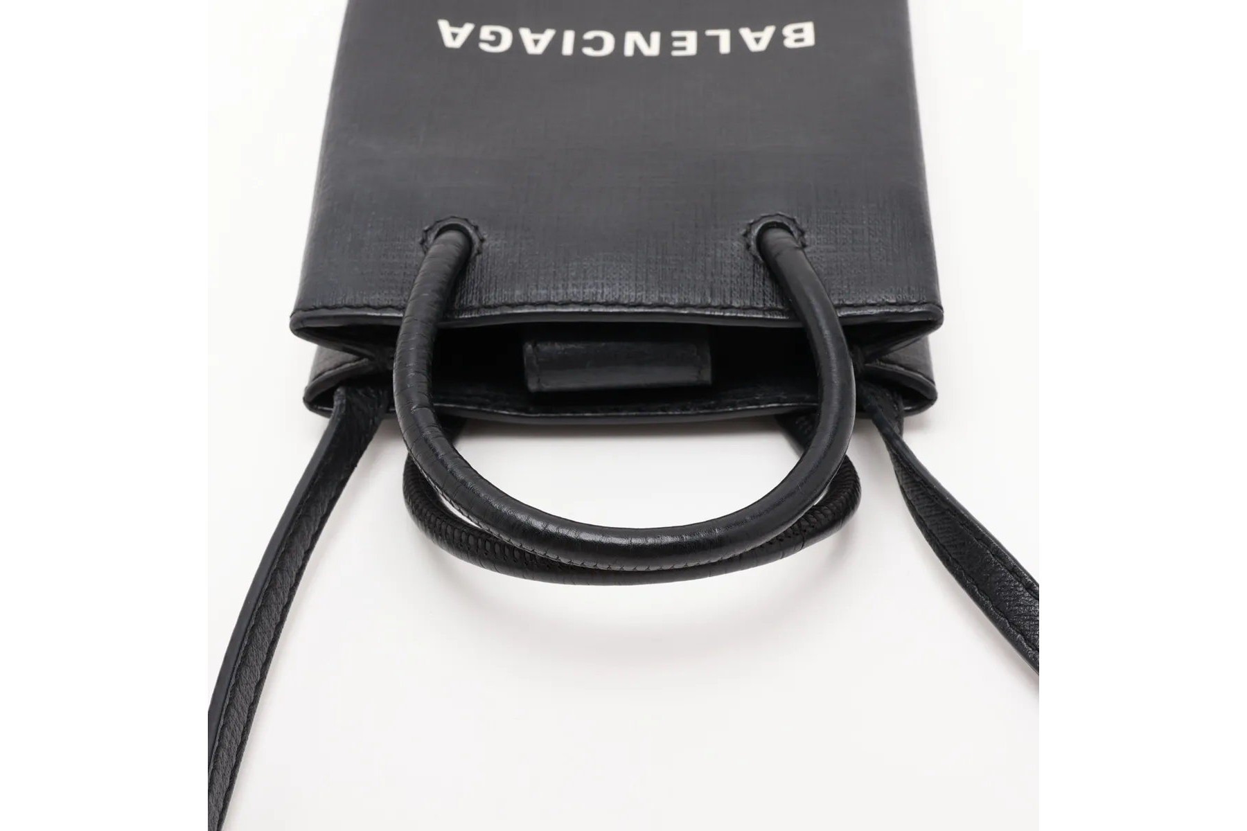 Shopping Phone Holder 593826 Leather 2-Way Shoulder Bag — view 5