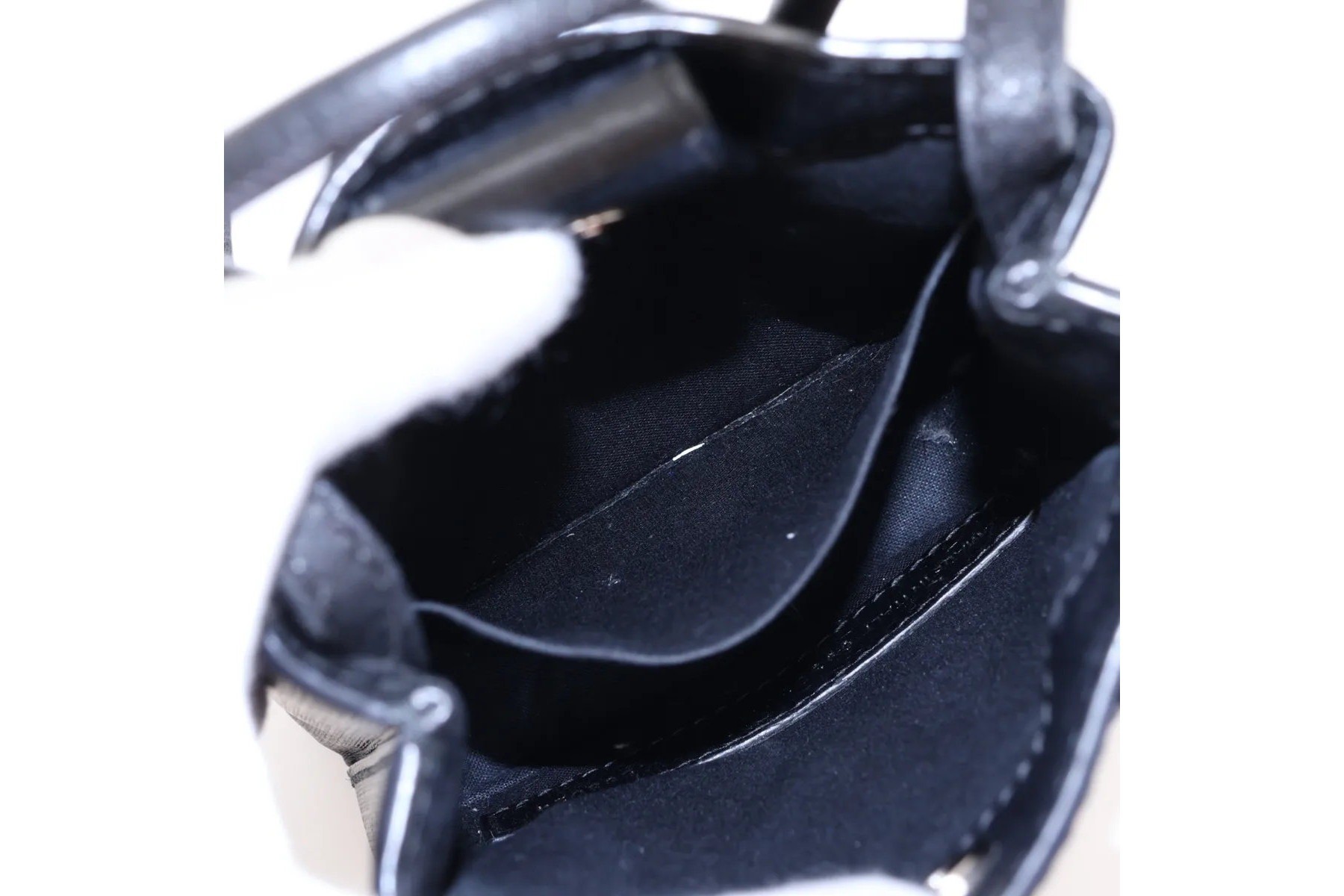 Shopping Phone Holder 593826 Leather 2-Way Shoulder Bag — view 8