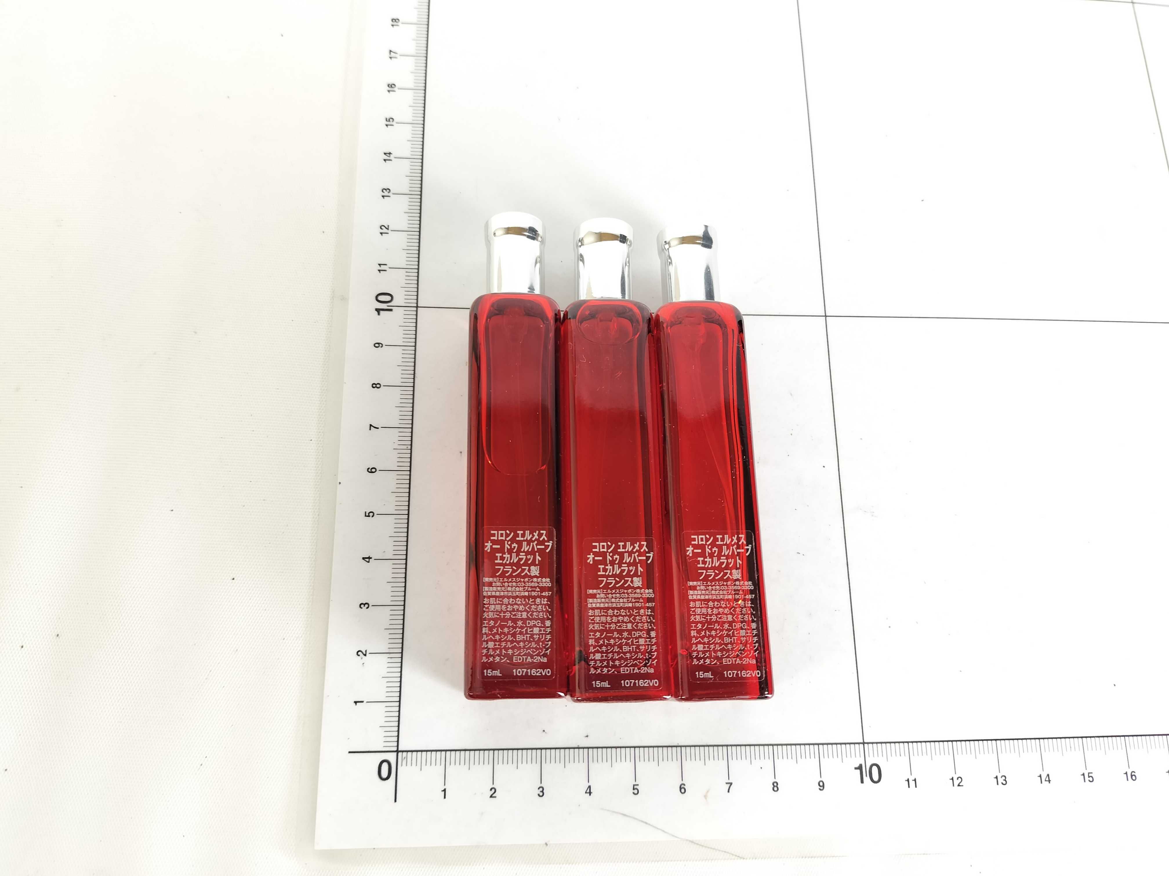 Cologne Hermes Eau de Rhubarbe Ecarlate 15ml*3 Other accessories — view 6