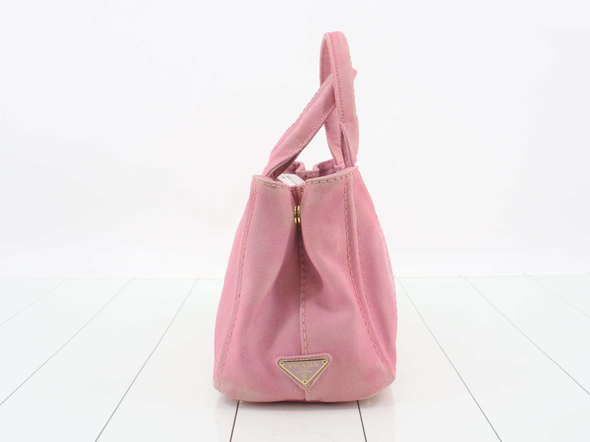 Canapa Tote Bag, Pink — view 4