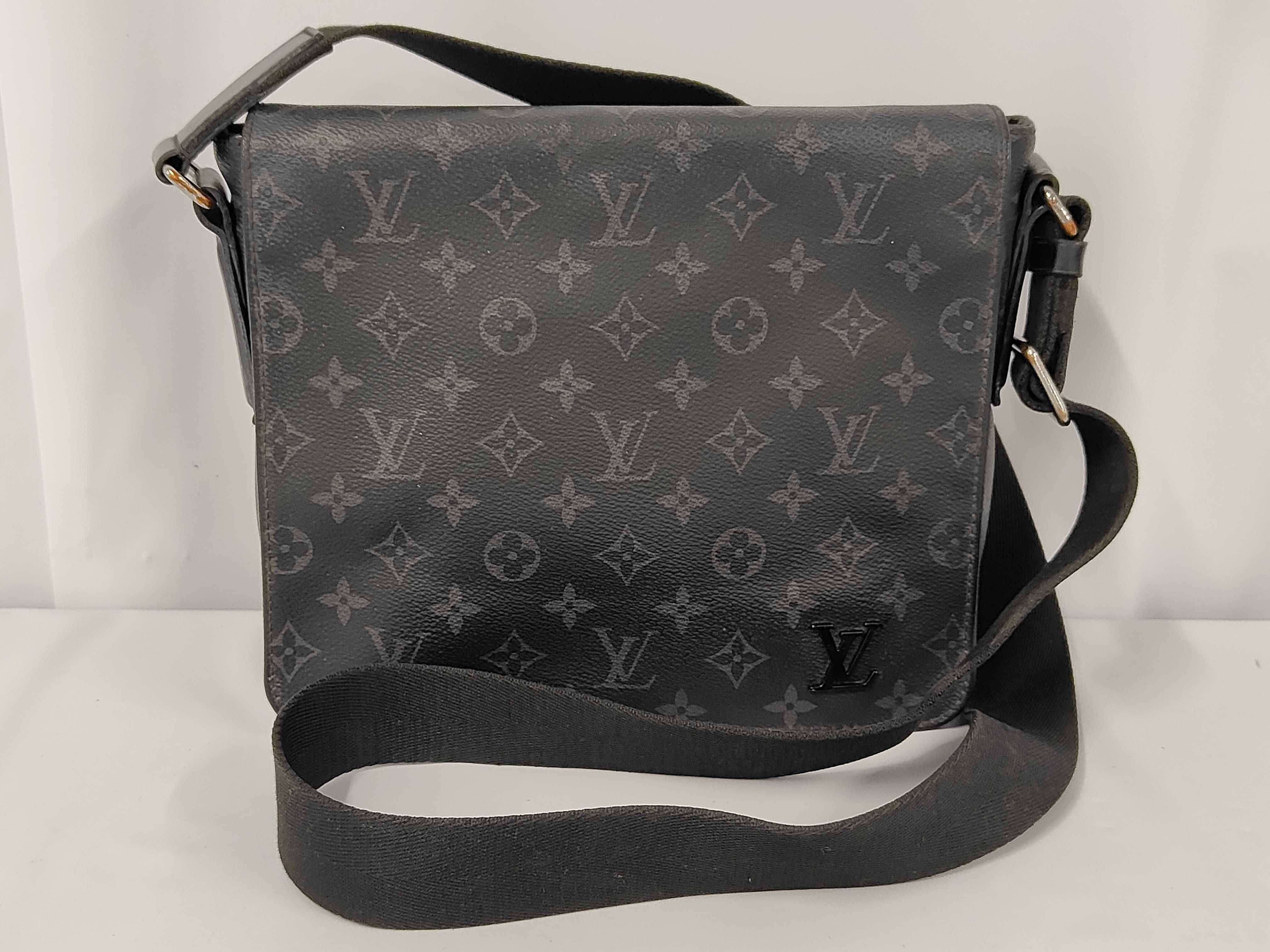 LV Monogram Eclipse Discrete PM Shoulder Bag