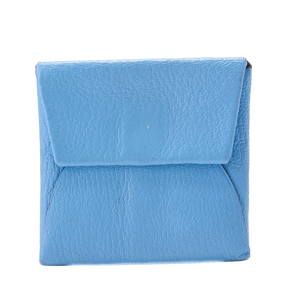 Bastia Coin Case, Blue, Stamped with "O"