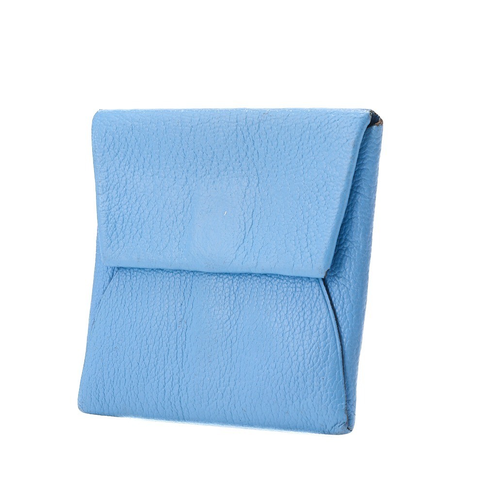 Bastia Coin Case, Blue, Stamped with "O" — view 4