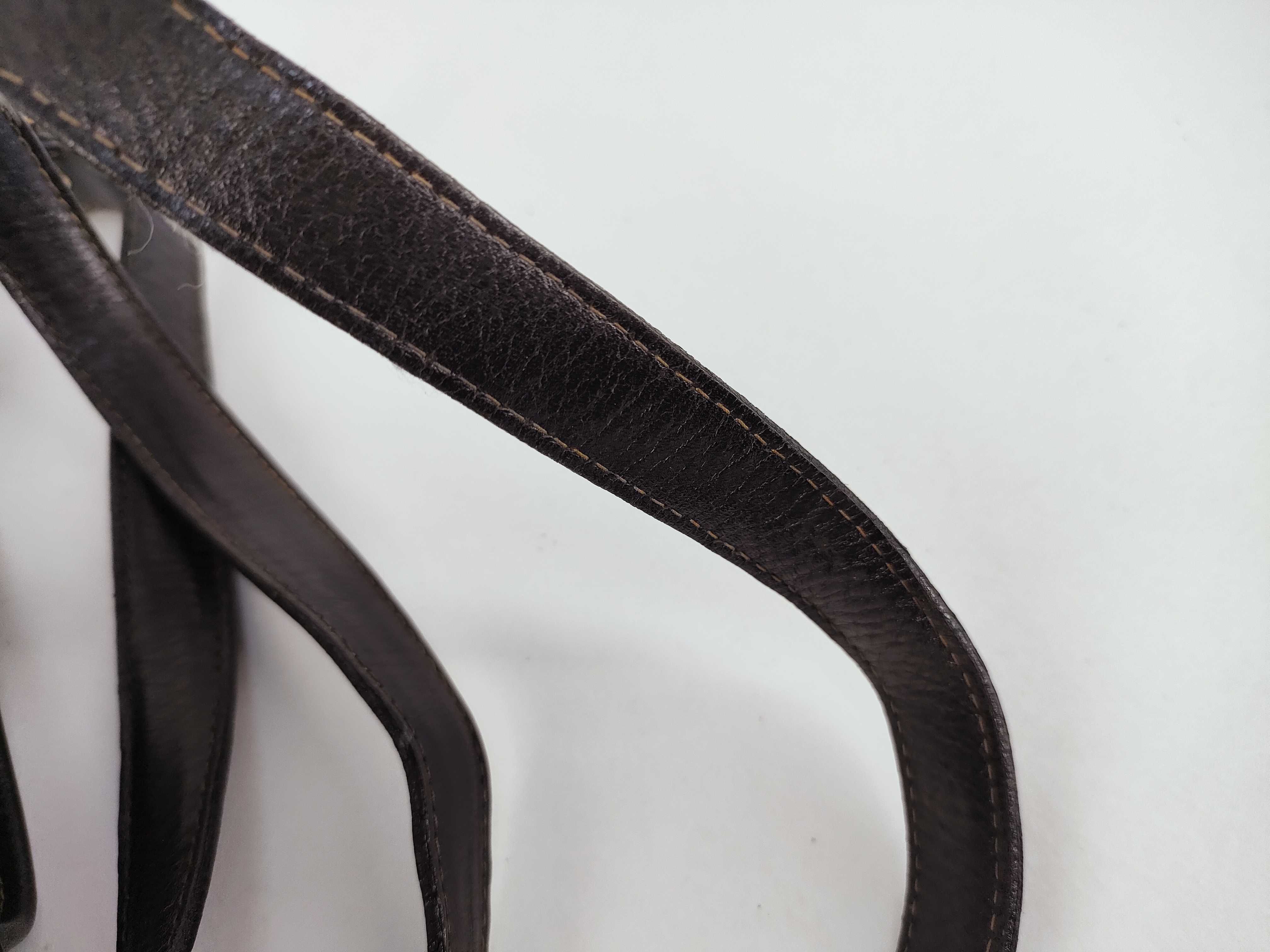 Check Pattern Horse Logo Drawstring Shoulder Bag — view 4
