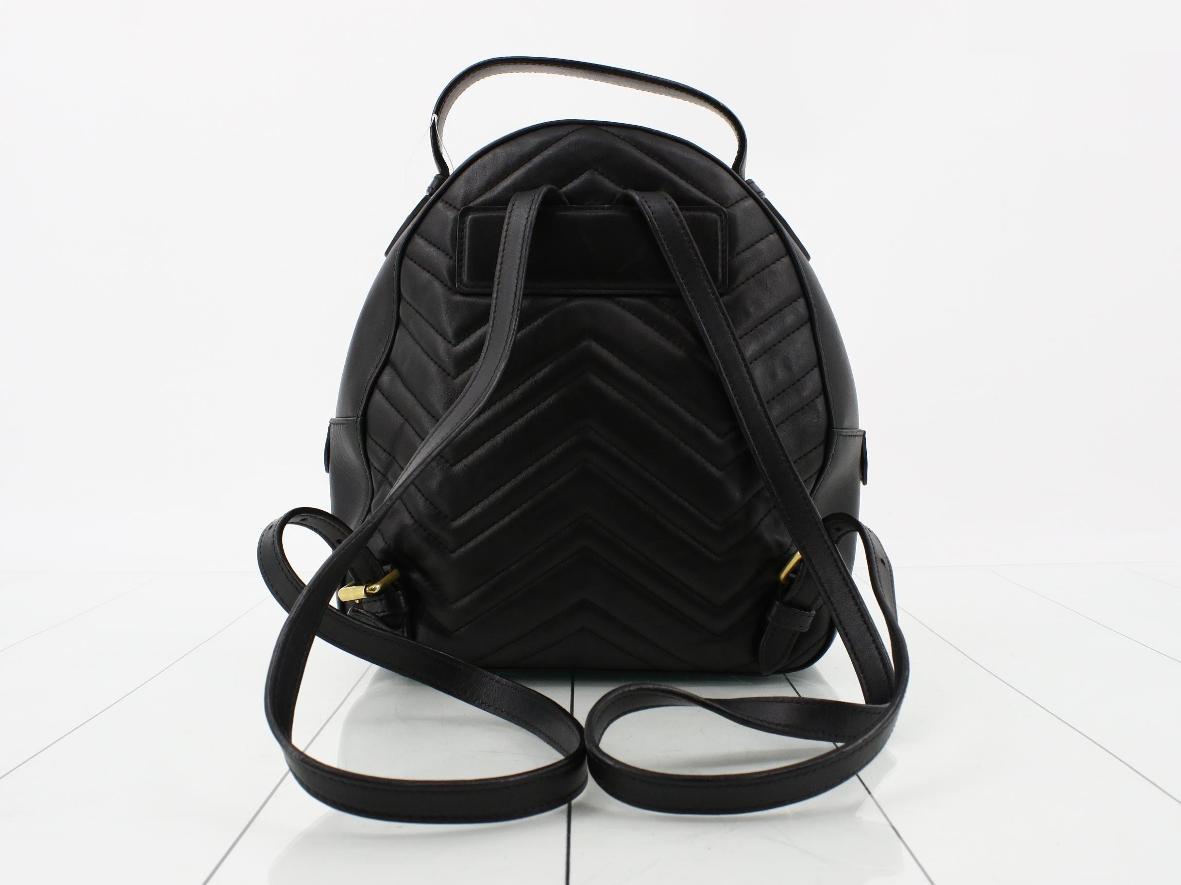 GG Marmont Quilted Backpack — view 2