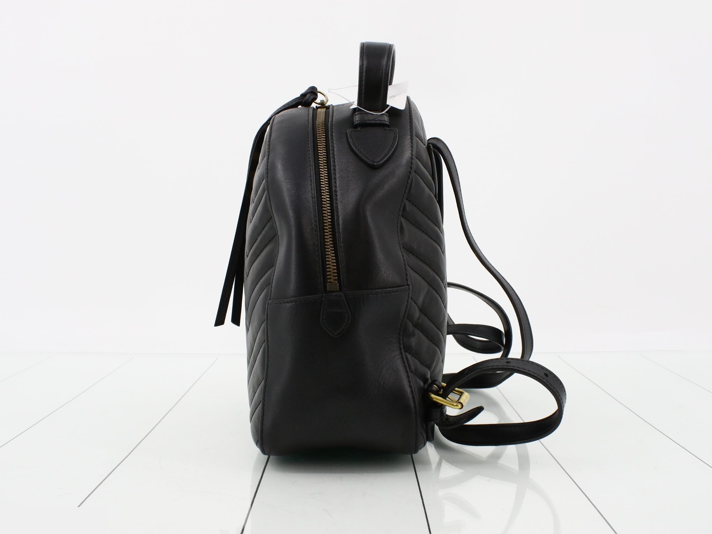 GG Marmont Quilted Backpack — view 3