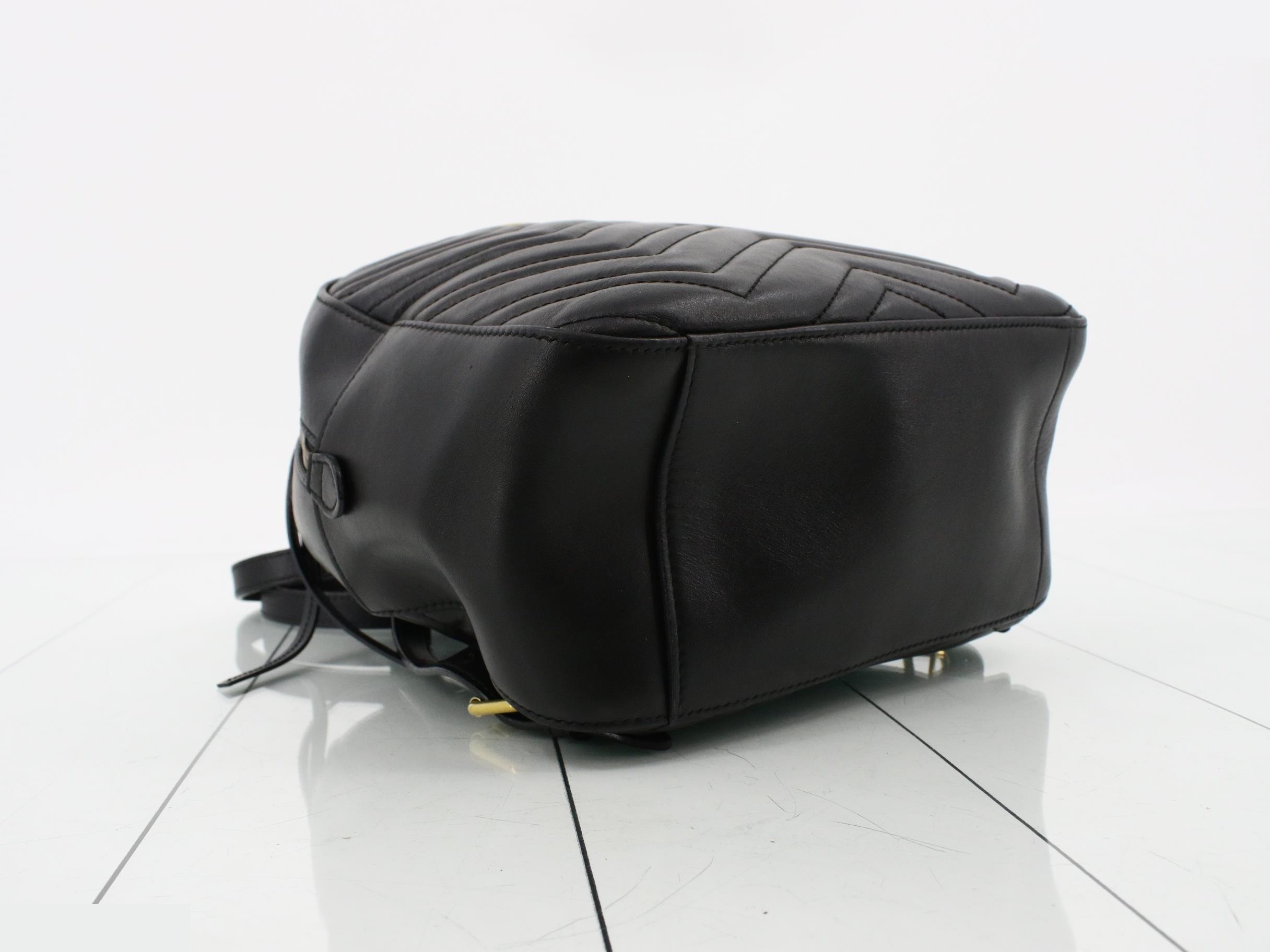 GG Marmont Quilted Backpack — view 5