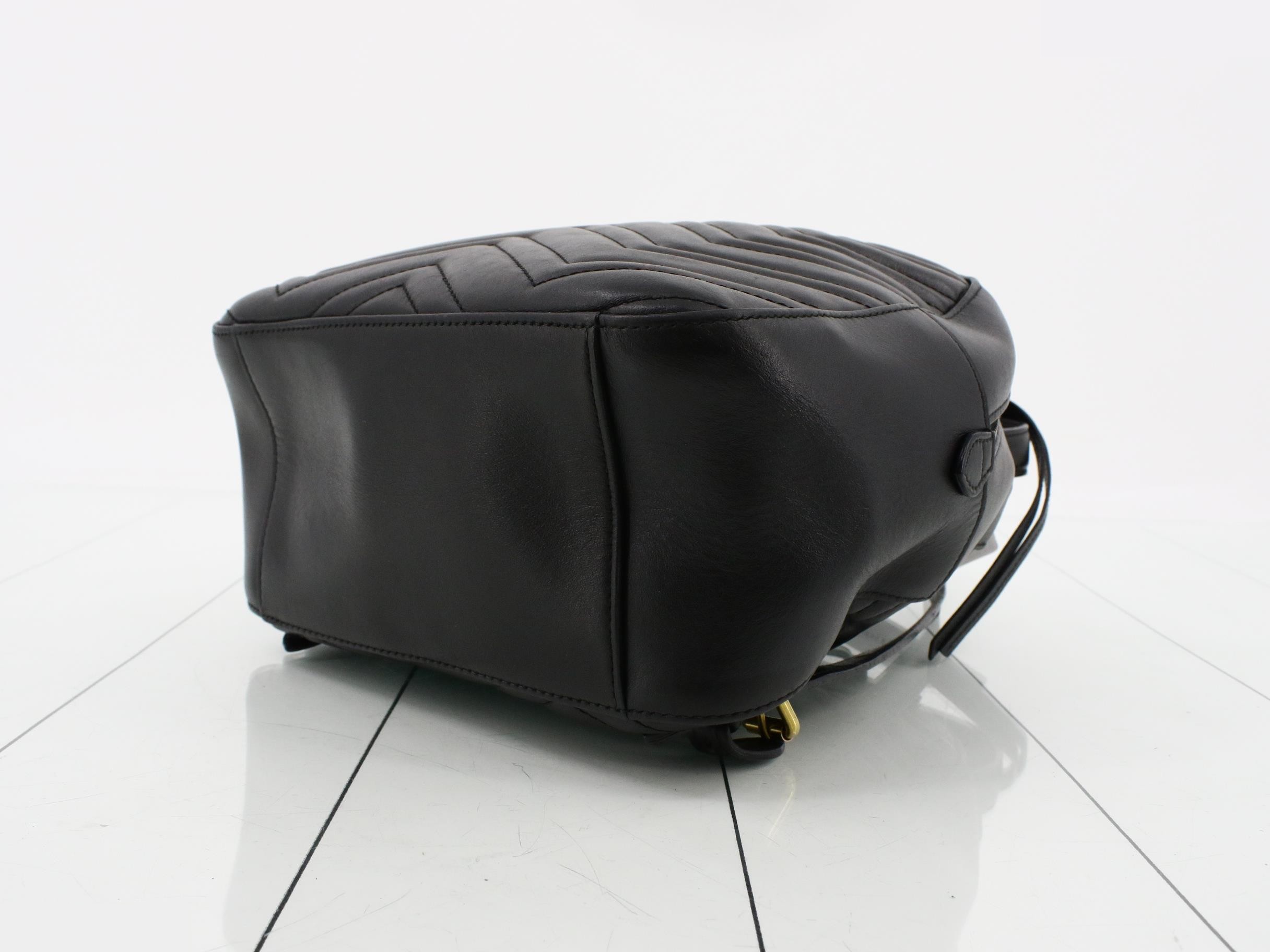 GG Marmont Quilted Backpack — view 6
