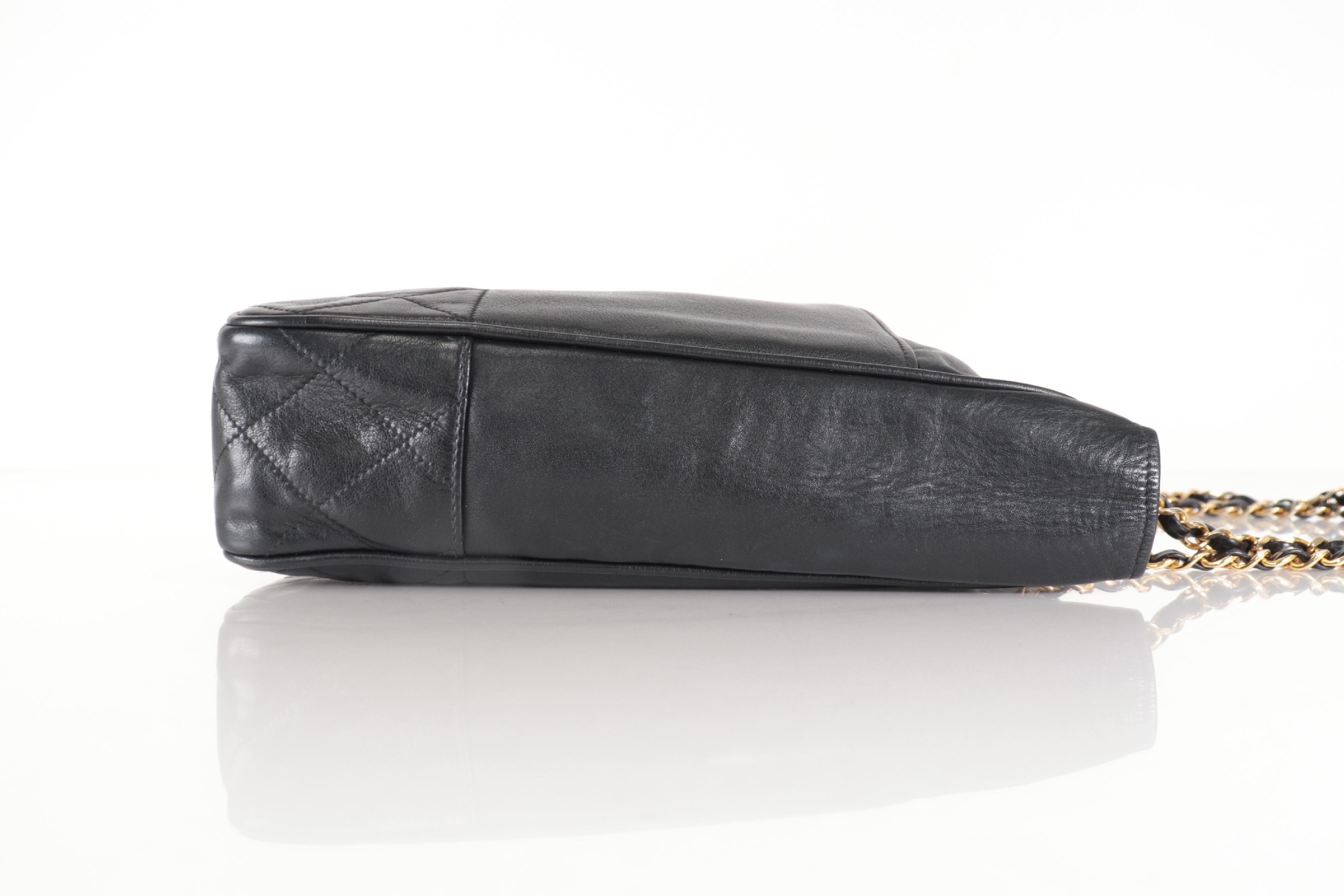 Matelassé Lambskin Chain Tote Bag (Serial Number 0) — view 5