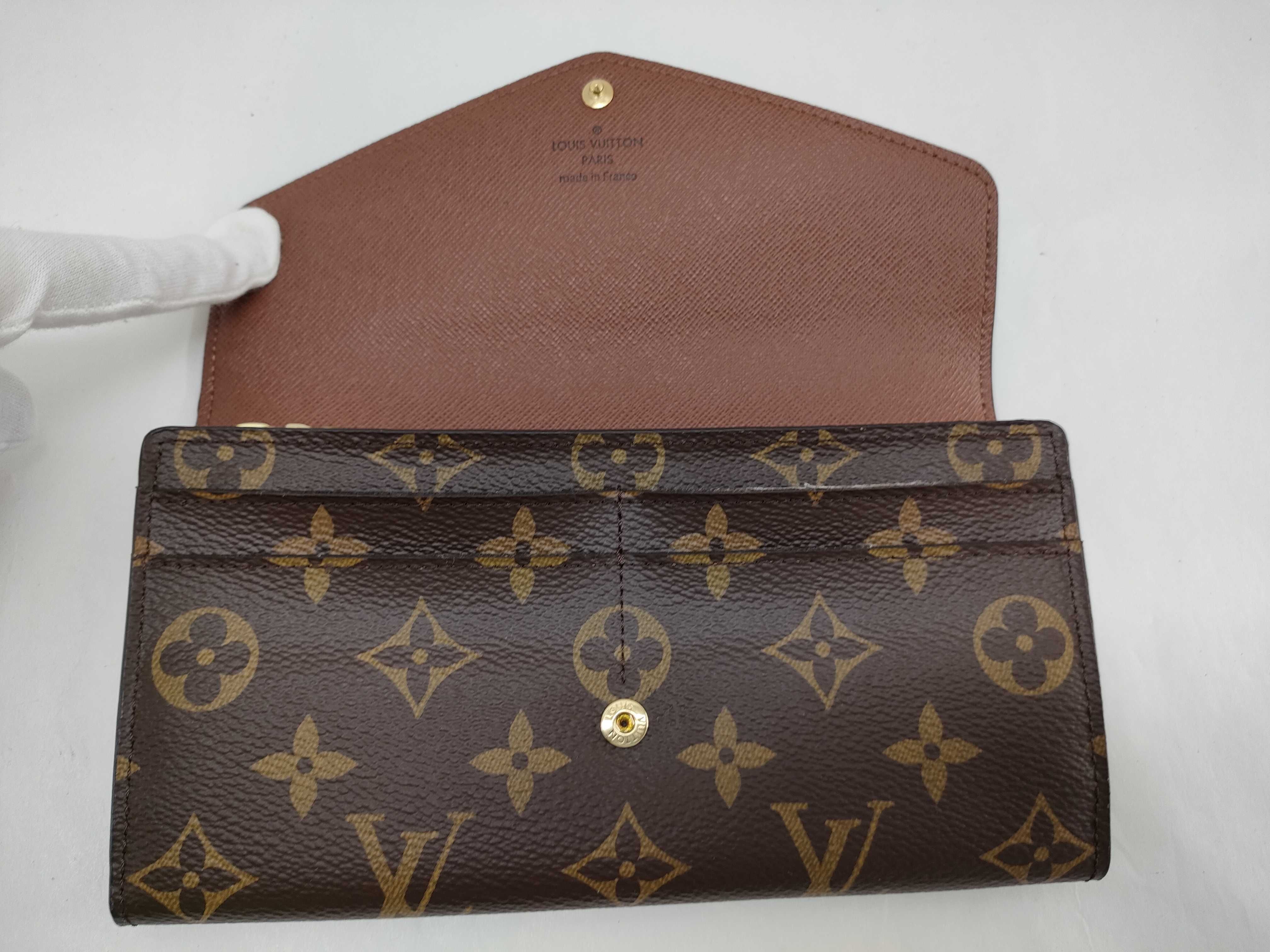 Monogram Portefeuille Sarah Wallet — view 9