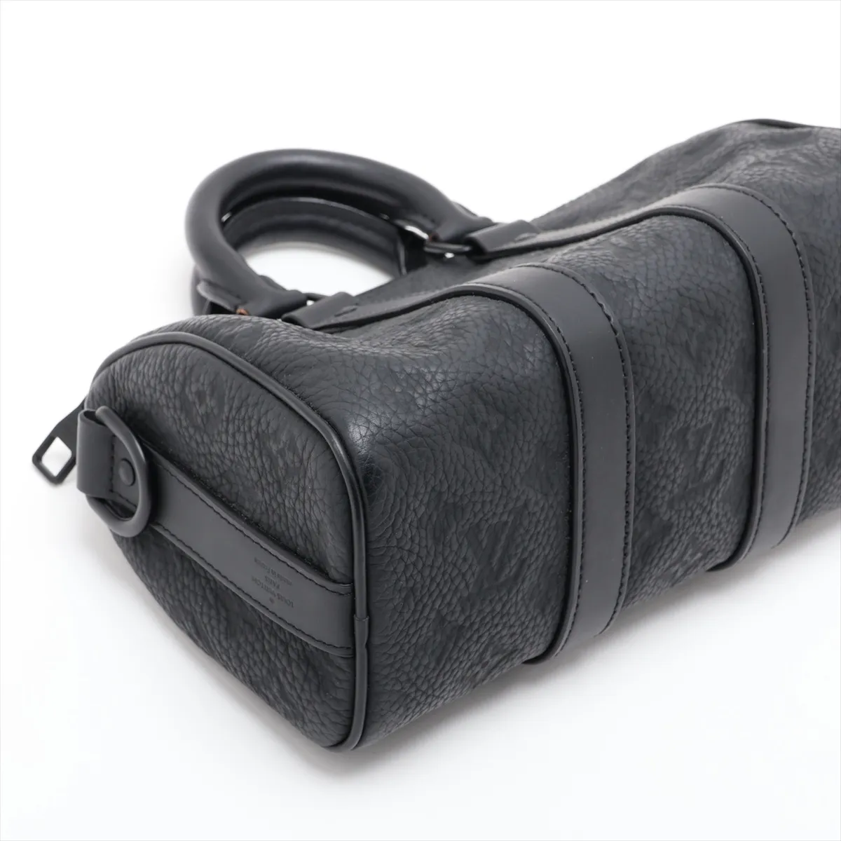 Taurillon Monogram Keepall Bandoulière 25 M20900 Black (RFID detected) — view 4