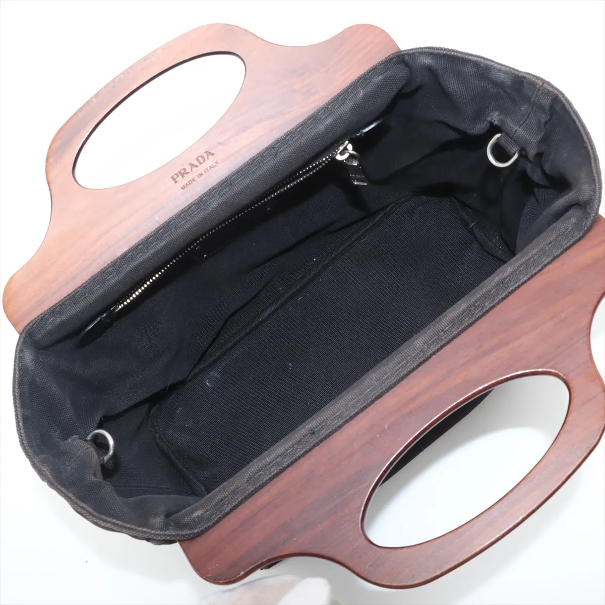Canapa Canvas 2WAY Handbag Black — view 8