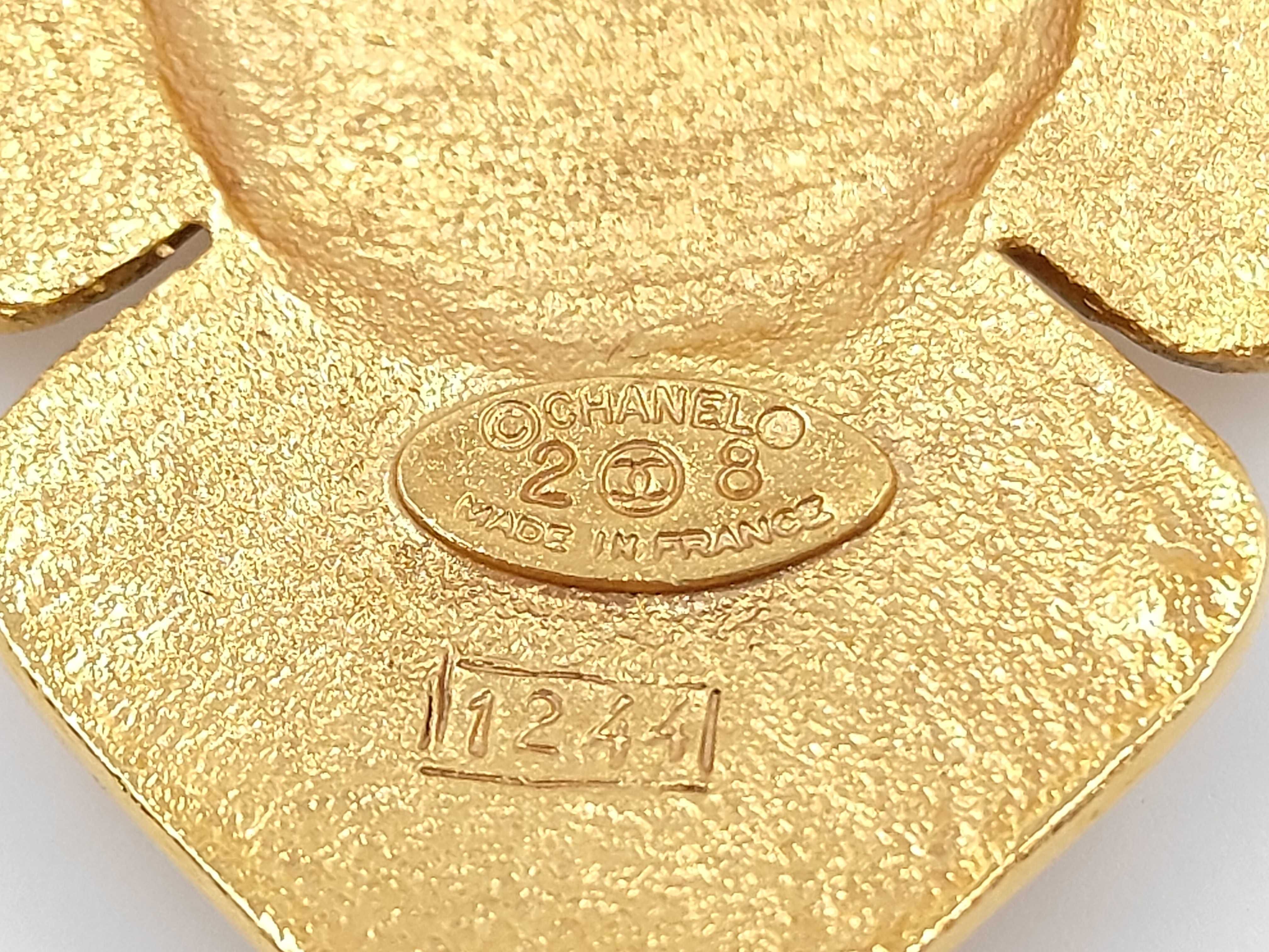 Coco Mark Chanel Logo 2 8 Brooch — view 3