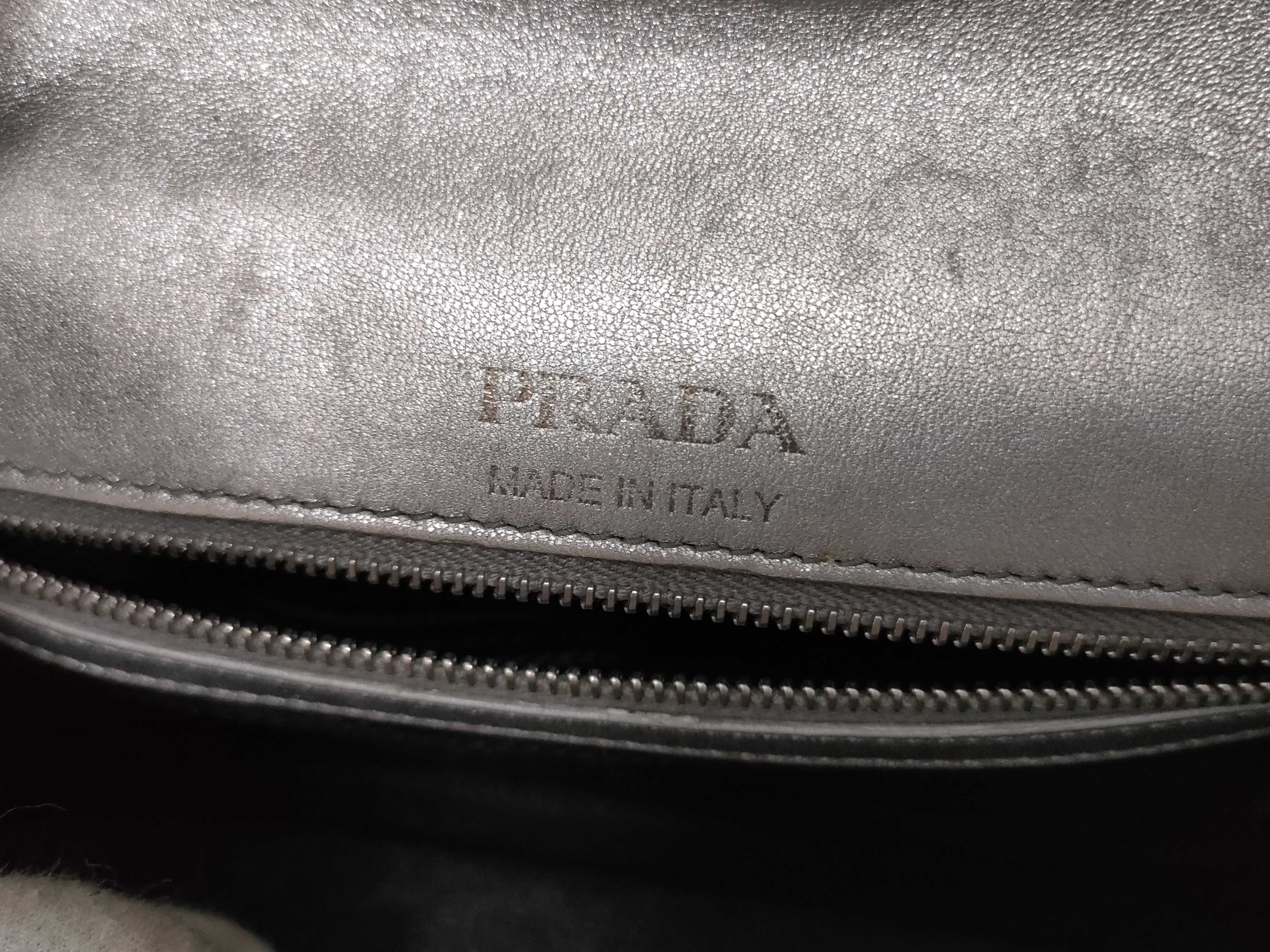DU- Diagramme Leather Chain Shoulder Bag Silver 1BD108 Shoulder Bag — view 9