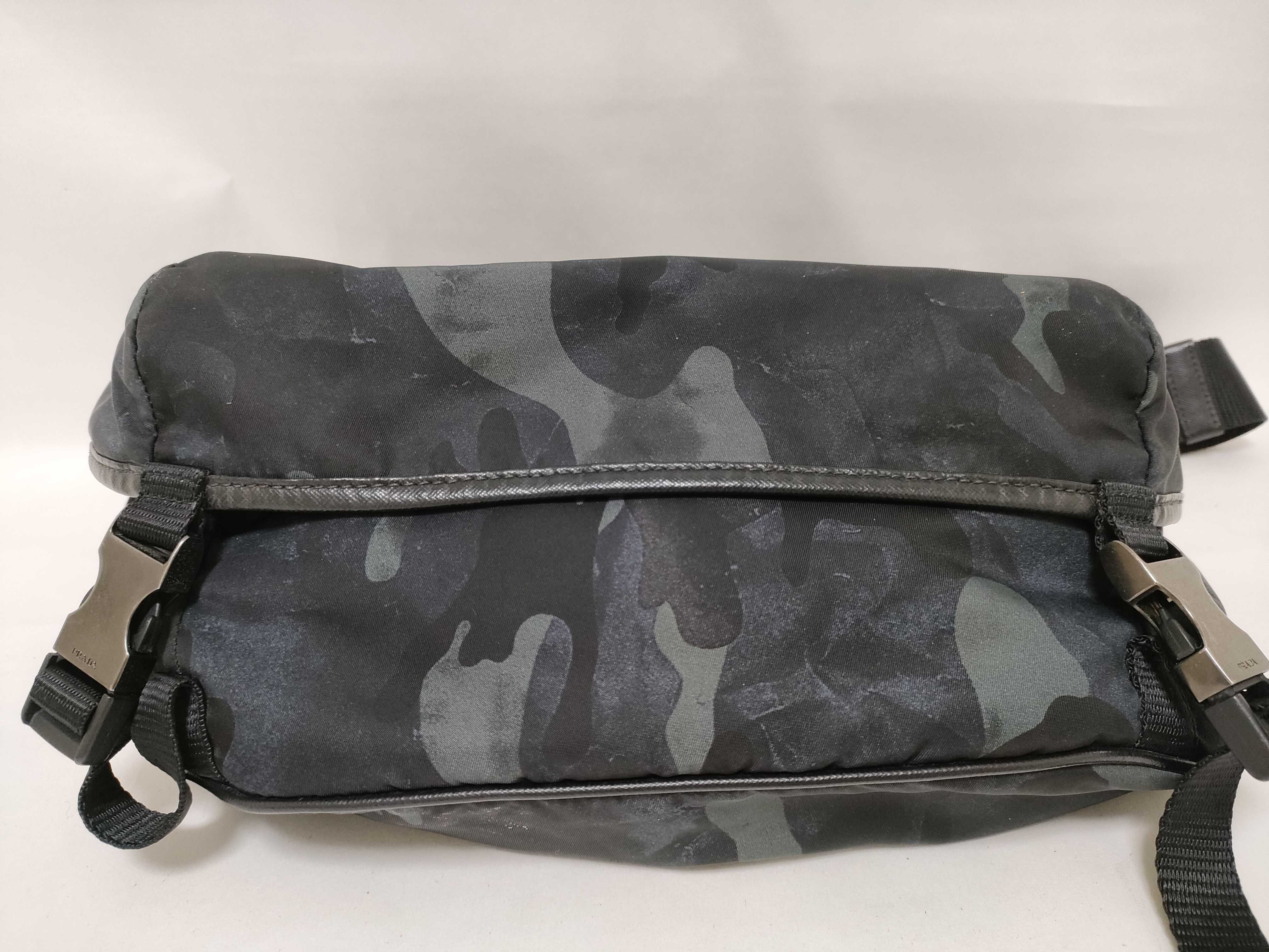 Nylon Camouflage Nylon Body Shoulder Bag (with white tag) — view 7