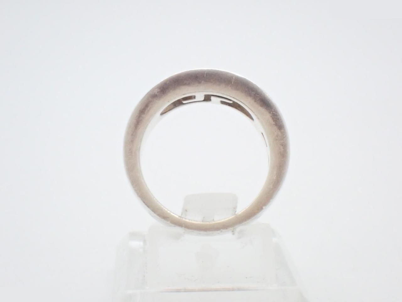 Double G Ring, 925 sterling silver, 6.6g, Size #11 — view 3