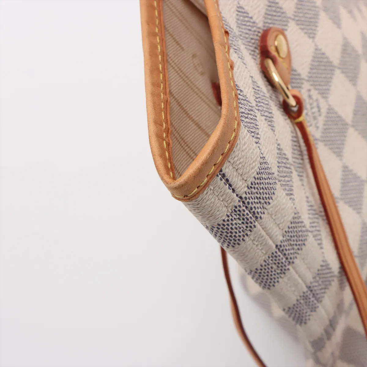 Damier Azur Neverfull MM N51107 SP3150 White — view 14