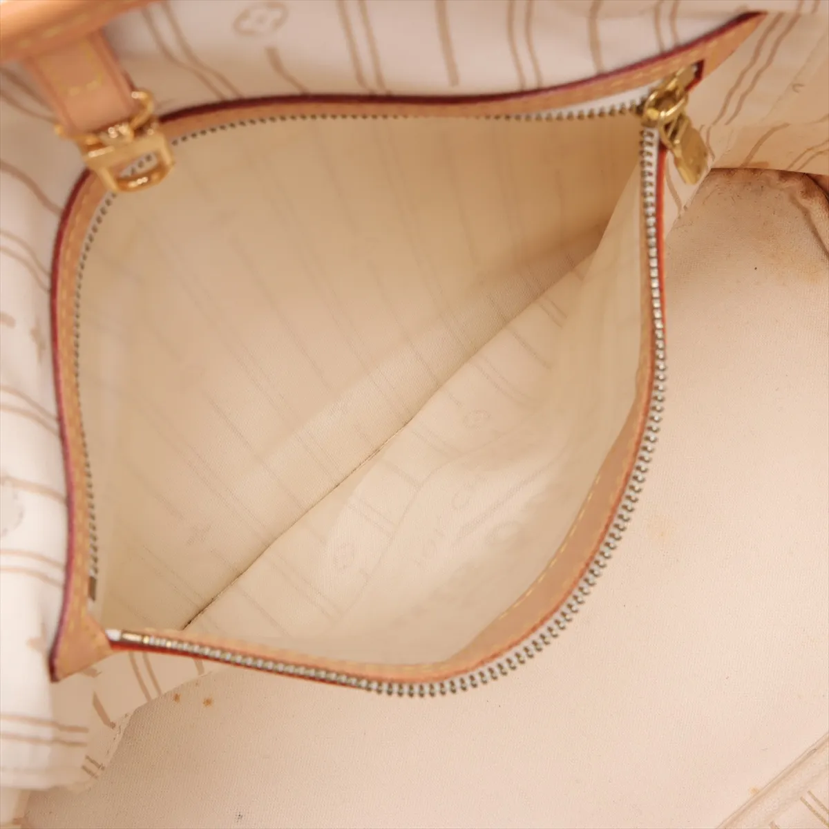 Damier Azur Neverfull MM N51107 SP3150 White — view 8